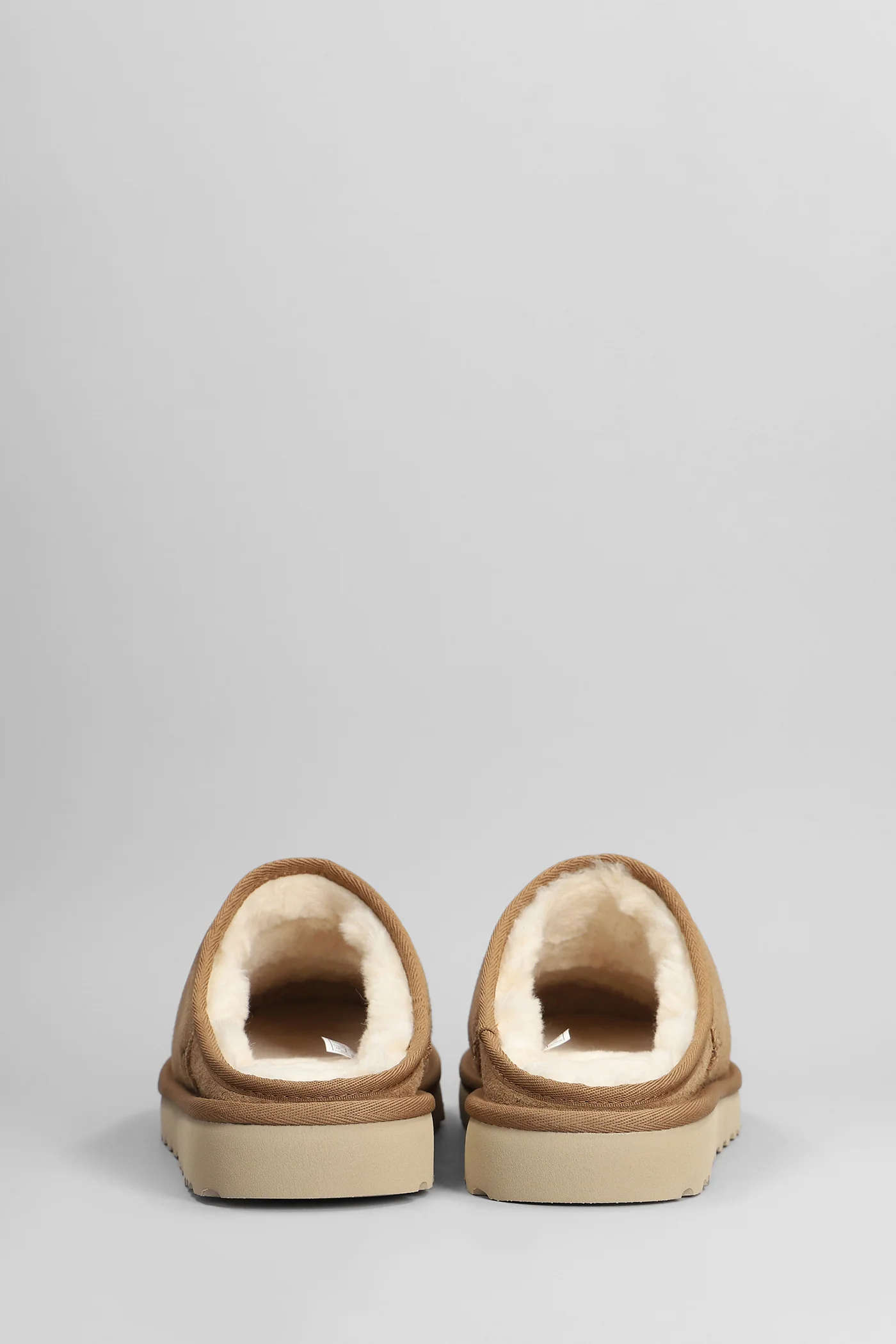 Classic Slip-On Slipper-Mule in leather color suede - Image 4