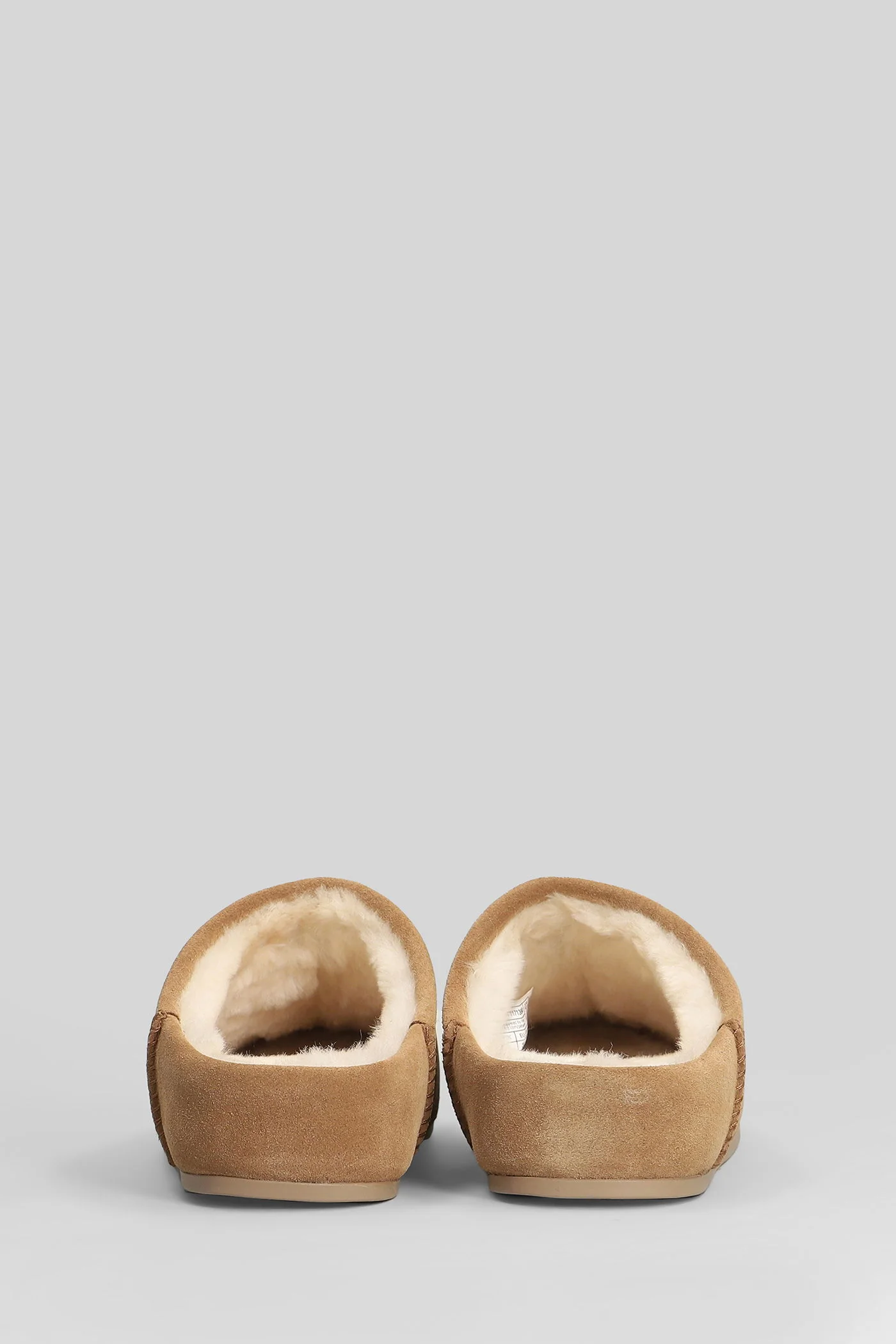 Elea Slip-on Slipper-Mule in leather color suede - Image 4