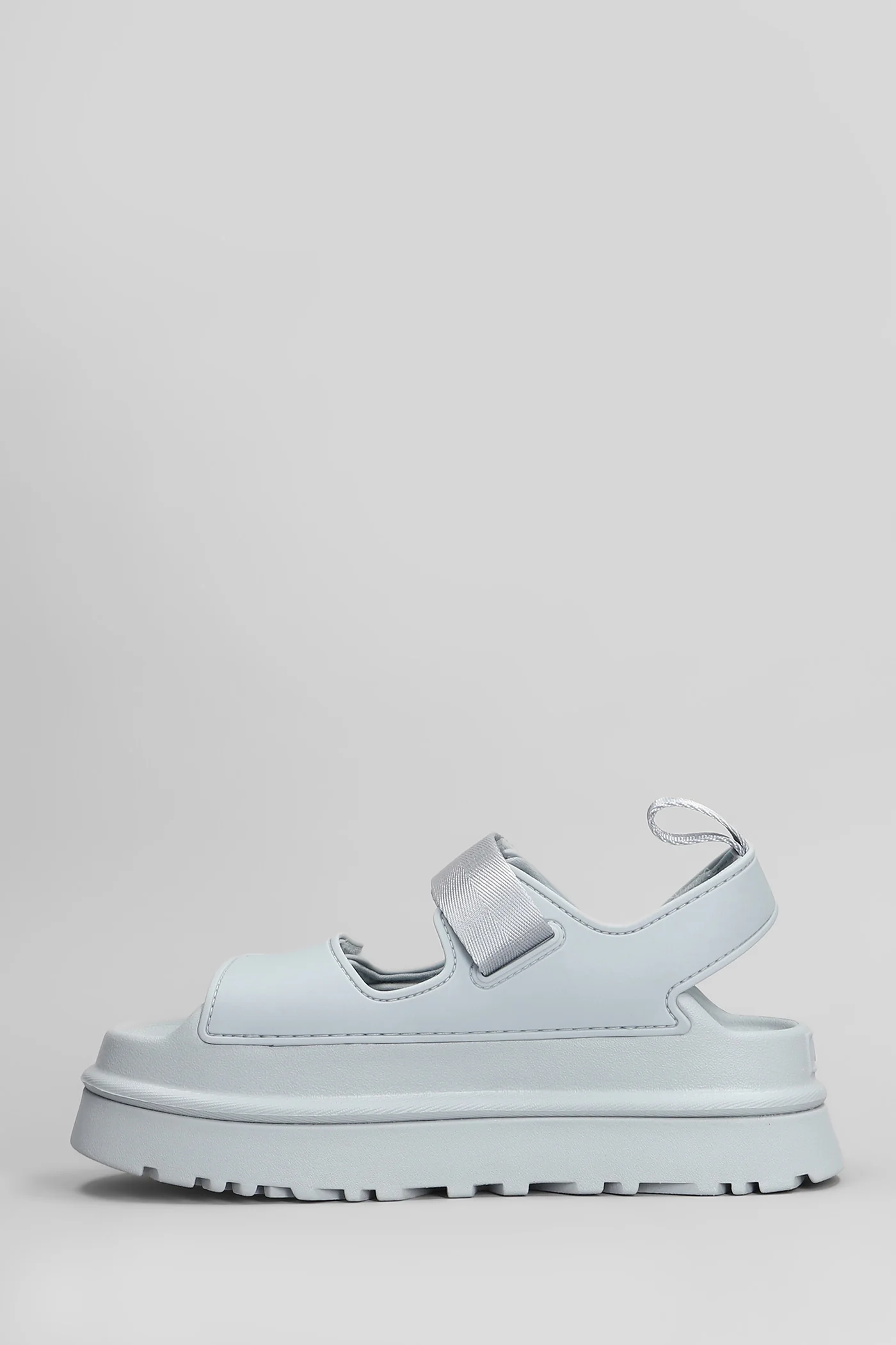 Goldenglow Sandals in cyan rubber/plasic - Image 3