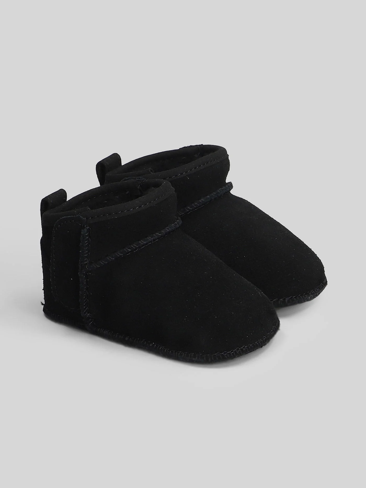 Baby Classic Ultra M low heels Ankle boots in black suede - Image 2
