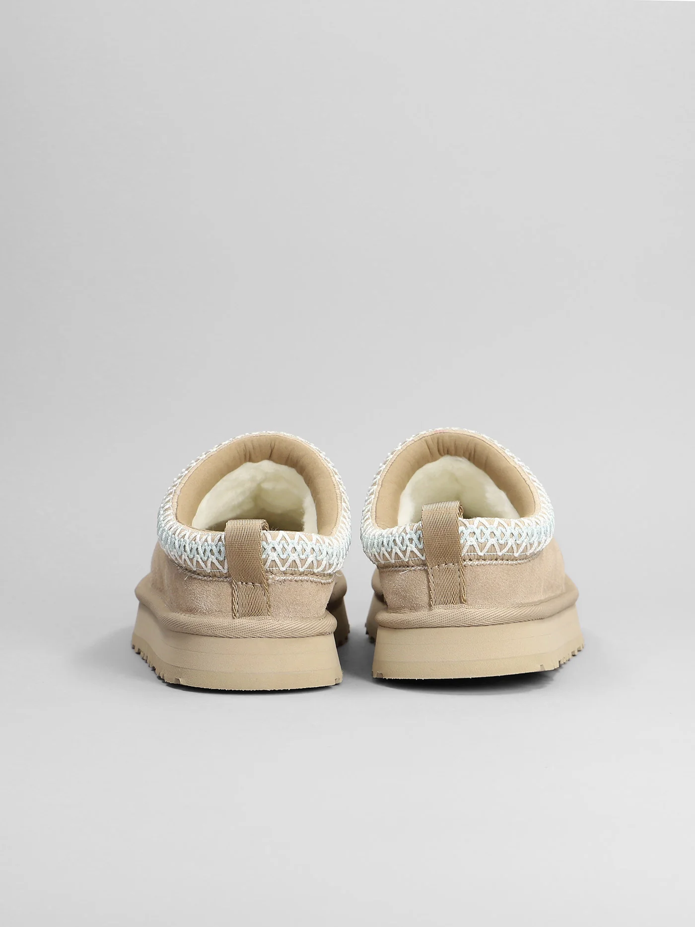 Tazz Slipper-Mule in beige suede - Image 4