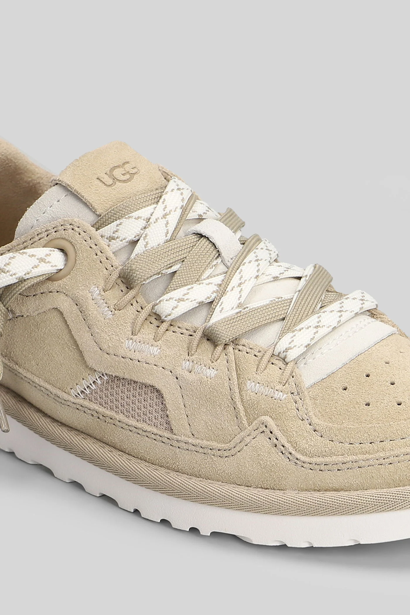Minimel Sneakers in beige suede - Image 5