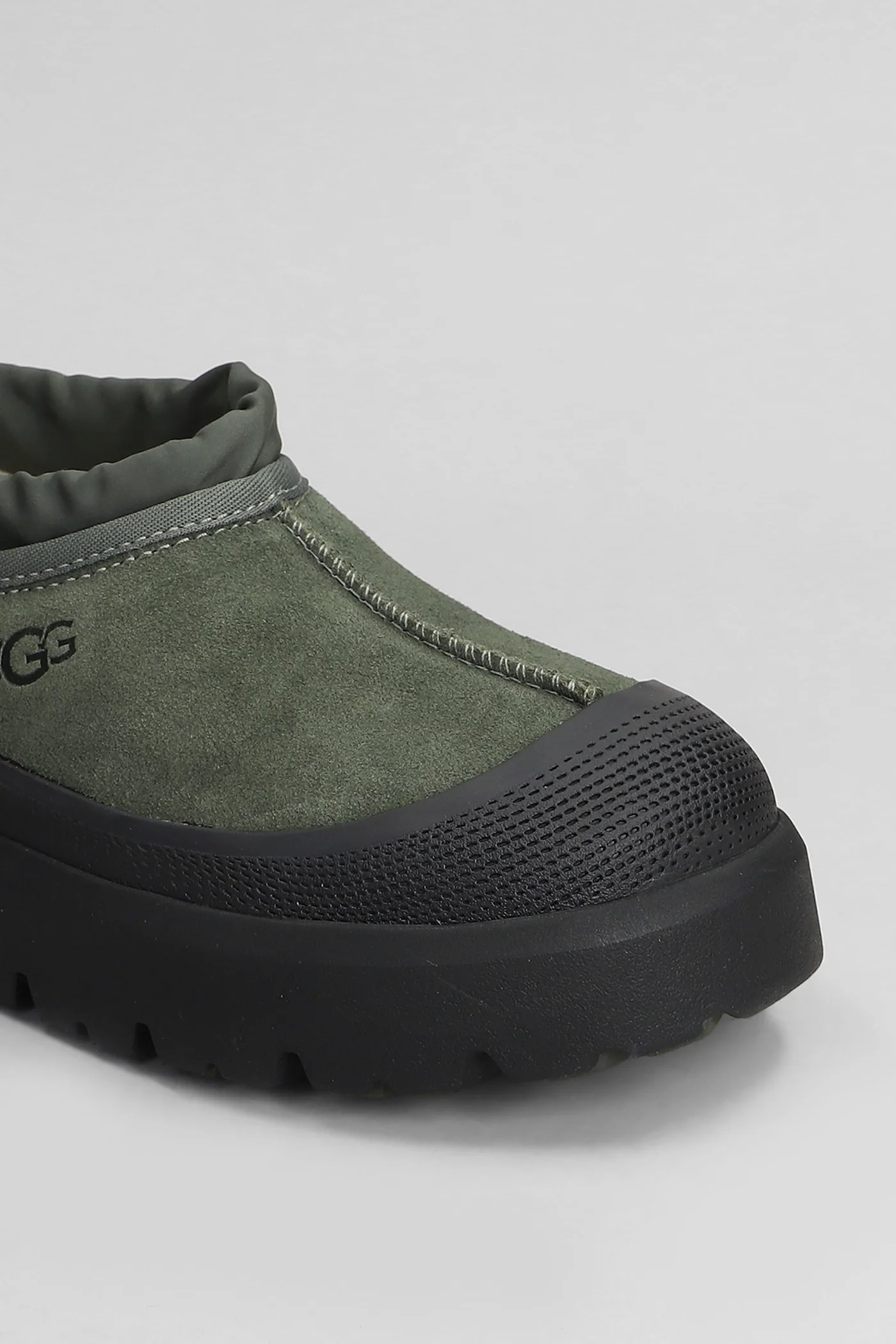 Tasman Weather Hybri Sneakers in green suede - Image 5