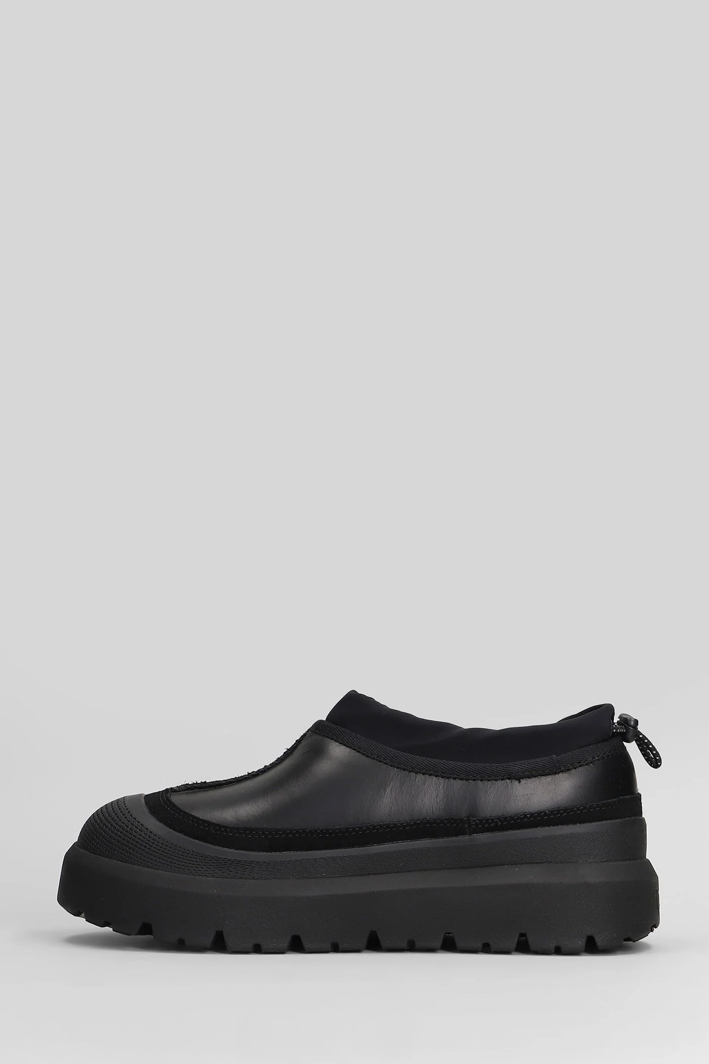 Tasman Weather Sneakers in black leather - Image 3