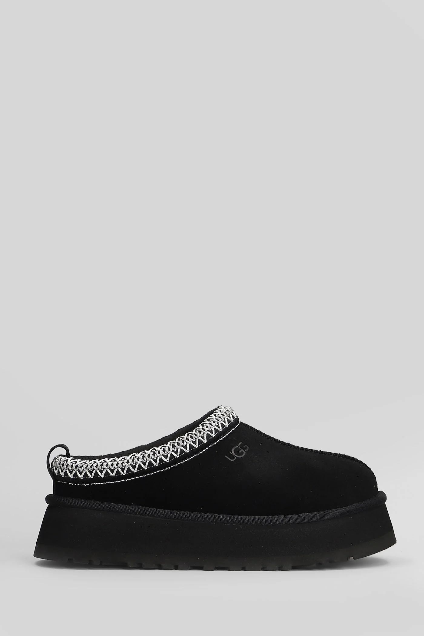 Tazz II Slipper-Mule in black suede