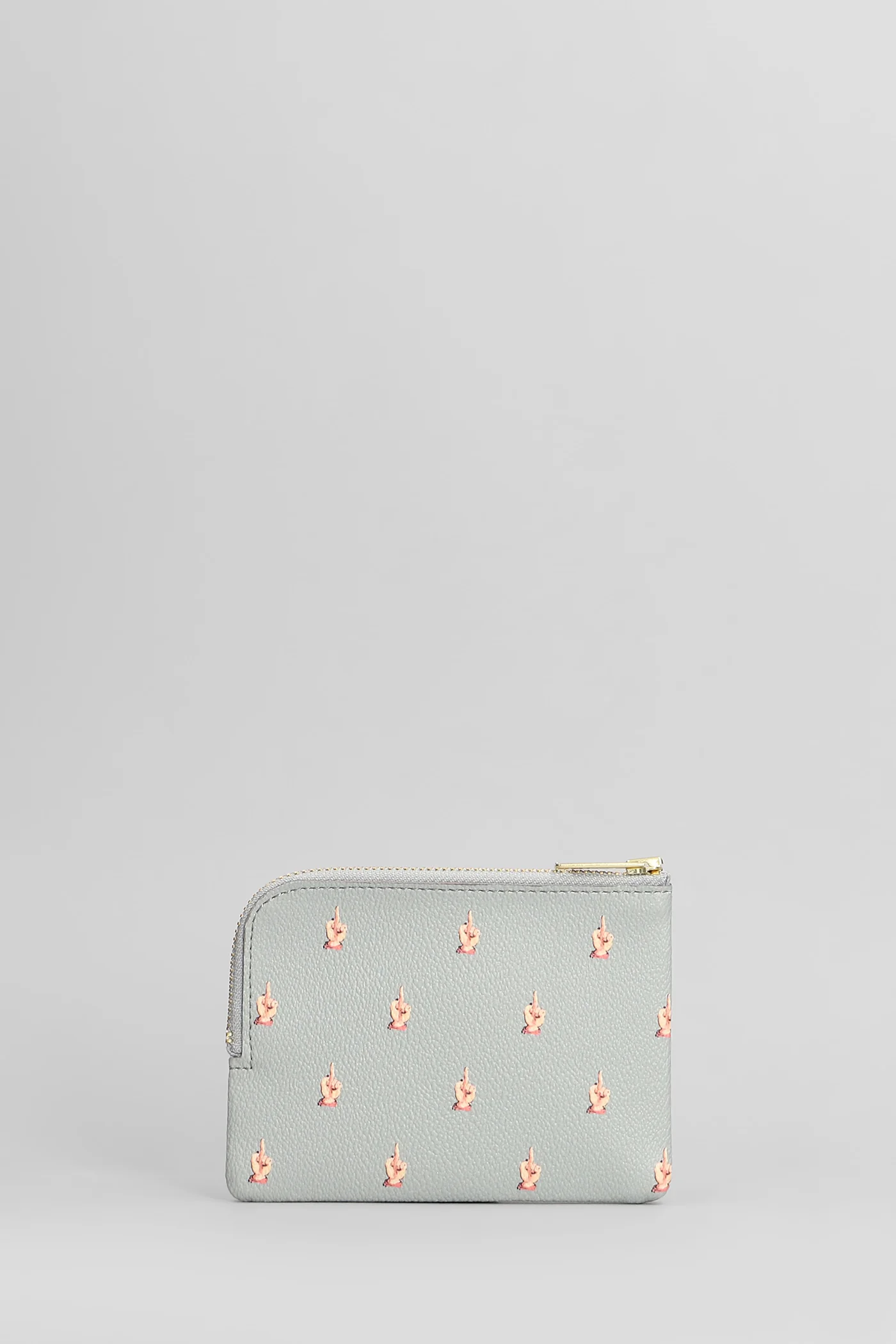 Wallet in grey PVC - Image 3