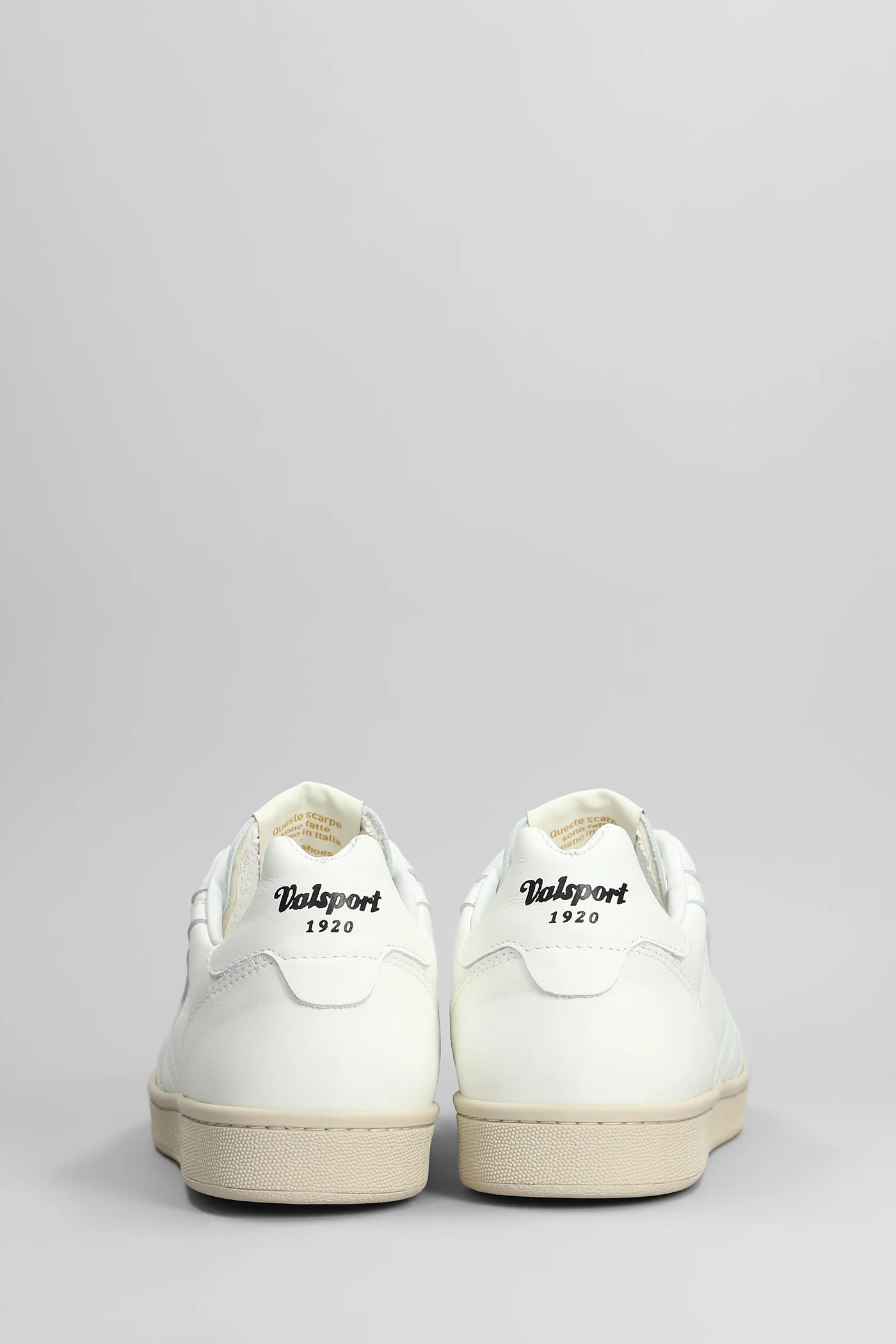 Super Sneakers in white leather - Image 4