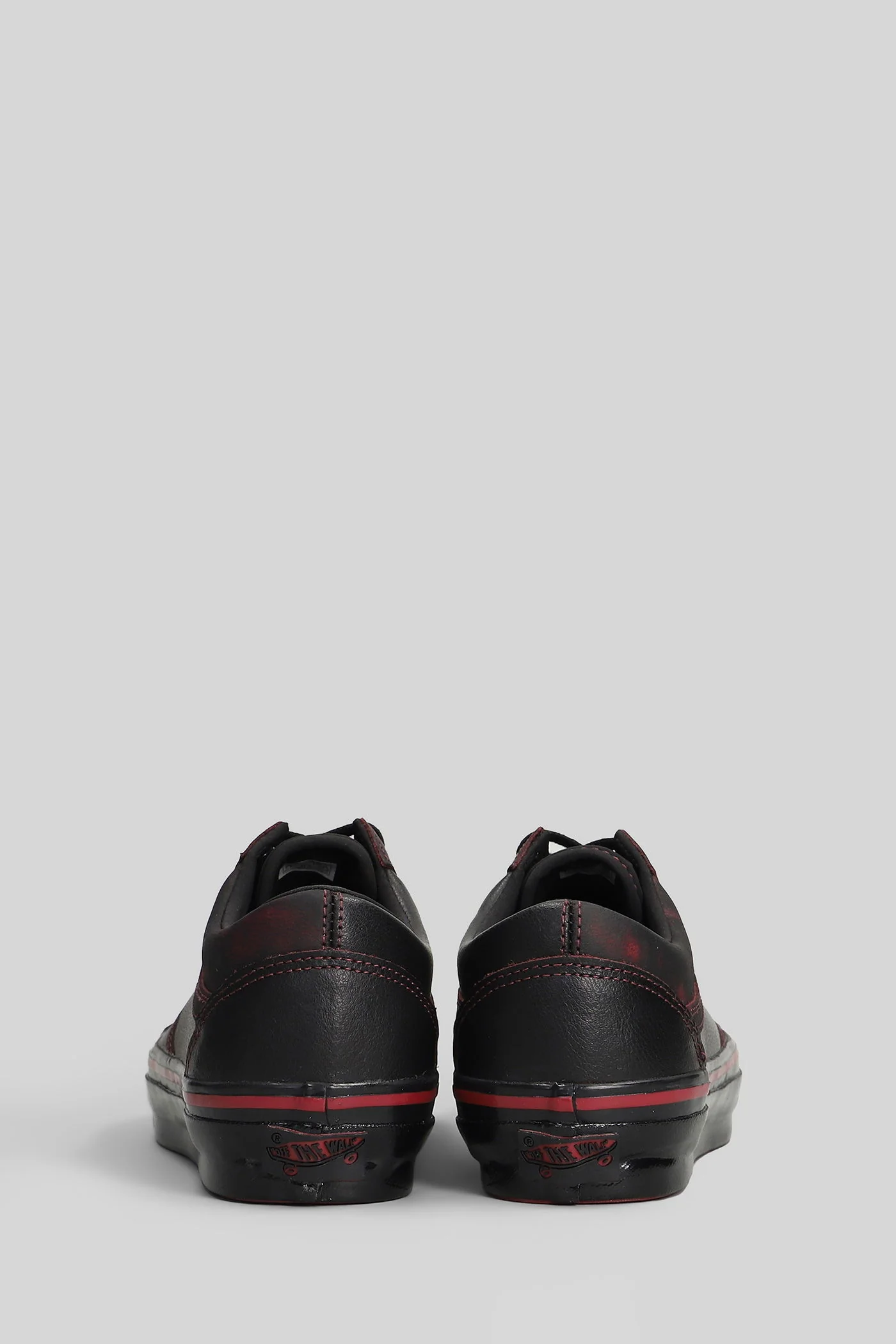Lx old skool Sneakers in black leather - Image 4