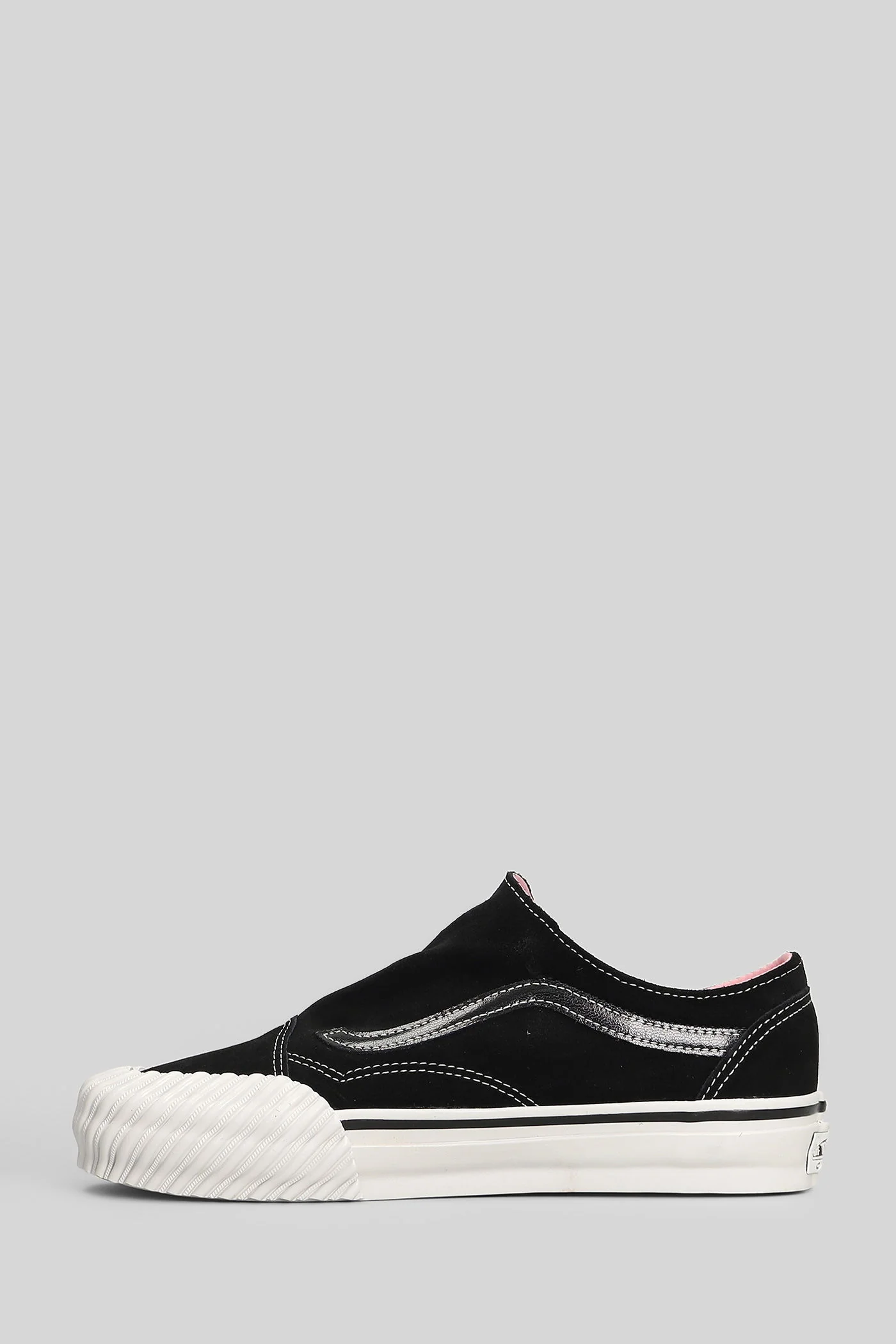 Lx old skool wrap Sneakers in black suede - Image 3