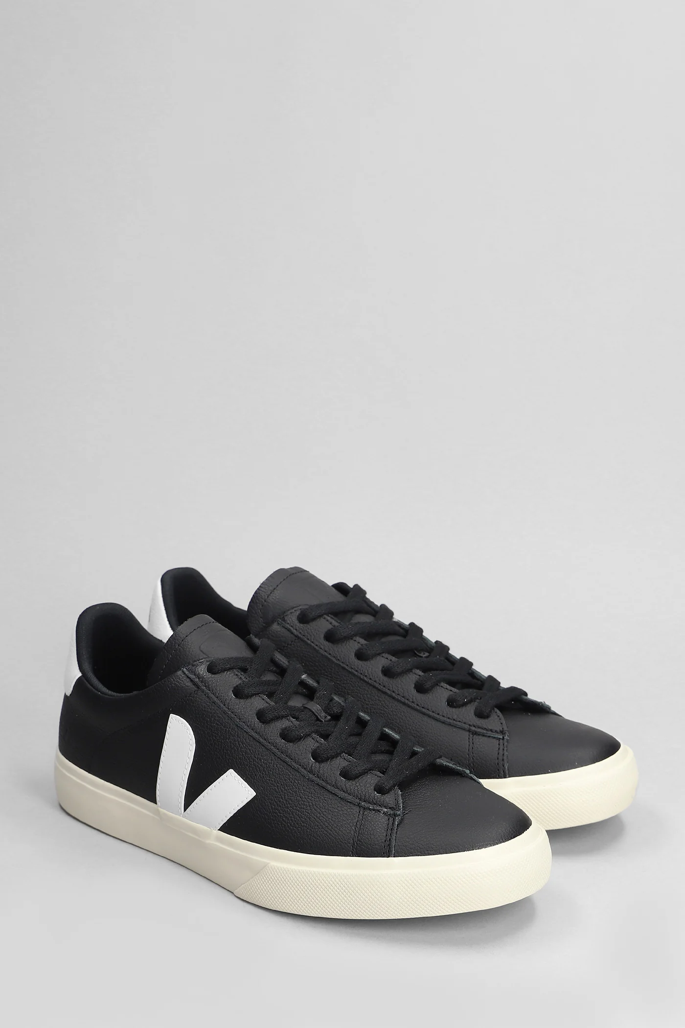 Campo Sneakers in black leather - Image 2