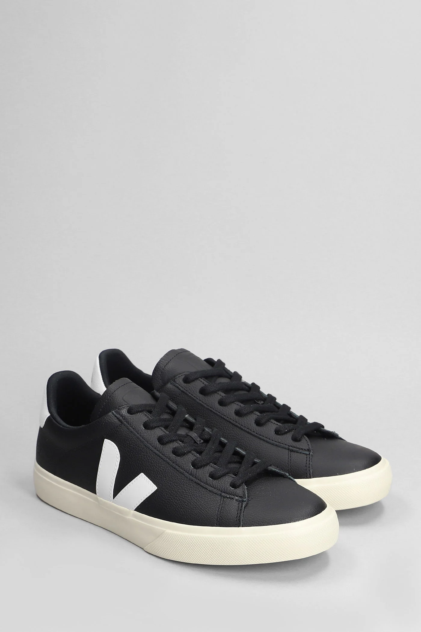 Campo Sneakers in black leather - Image 2