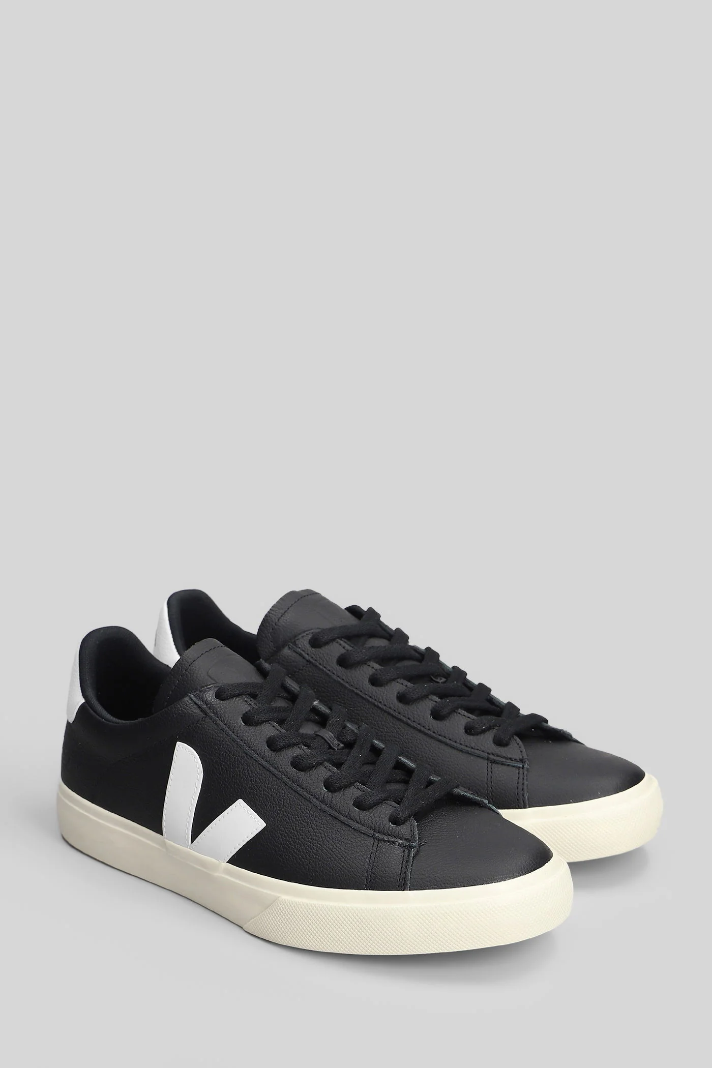 Campo Sneakers in black leather - Image 2