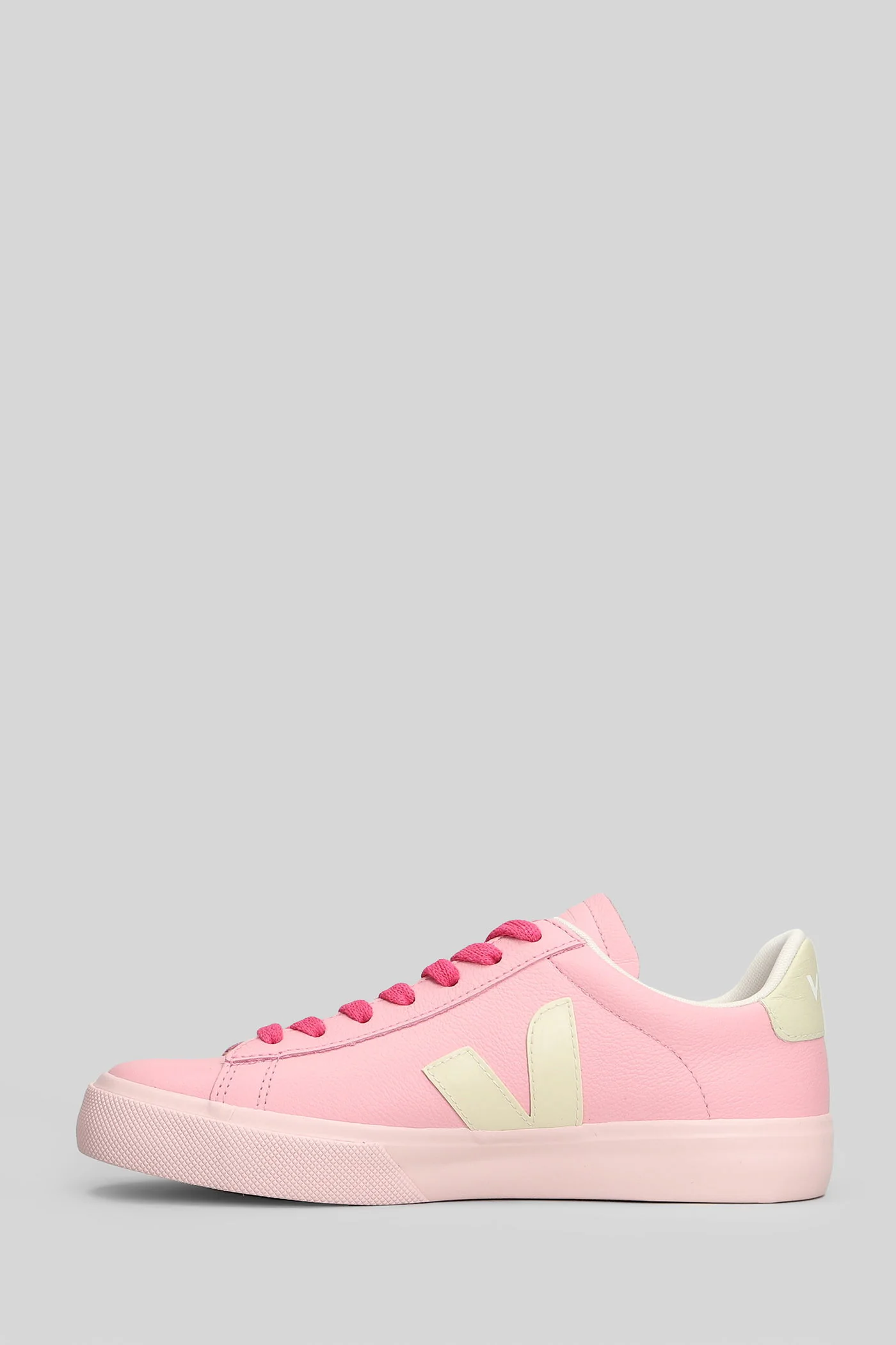 Campo Sneakers in rose-pink leather - Image 3