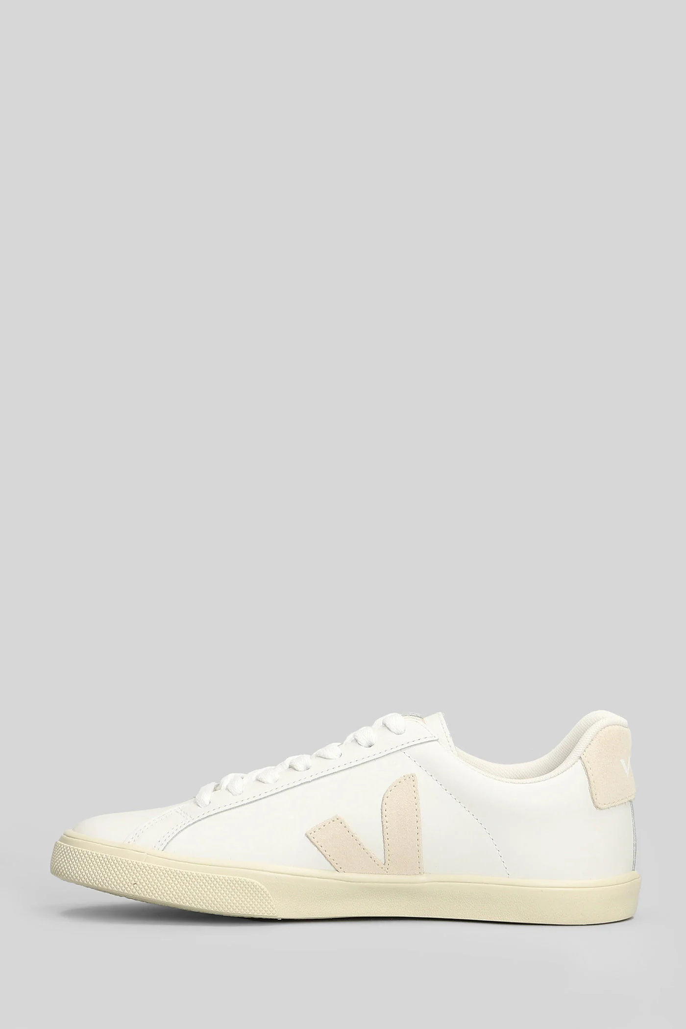 Esplar Logo Sneakers in white leather - Image 3