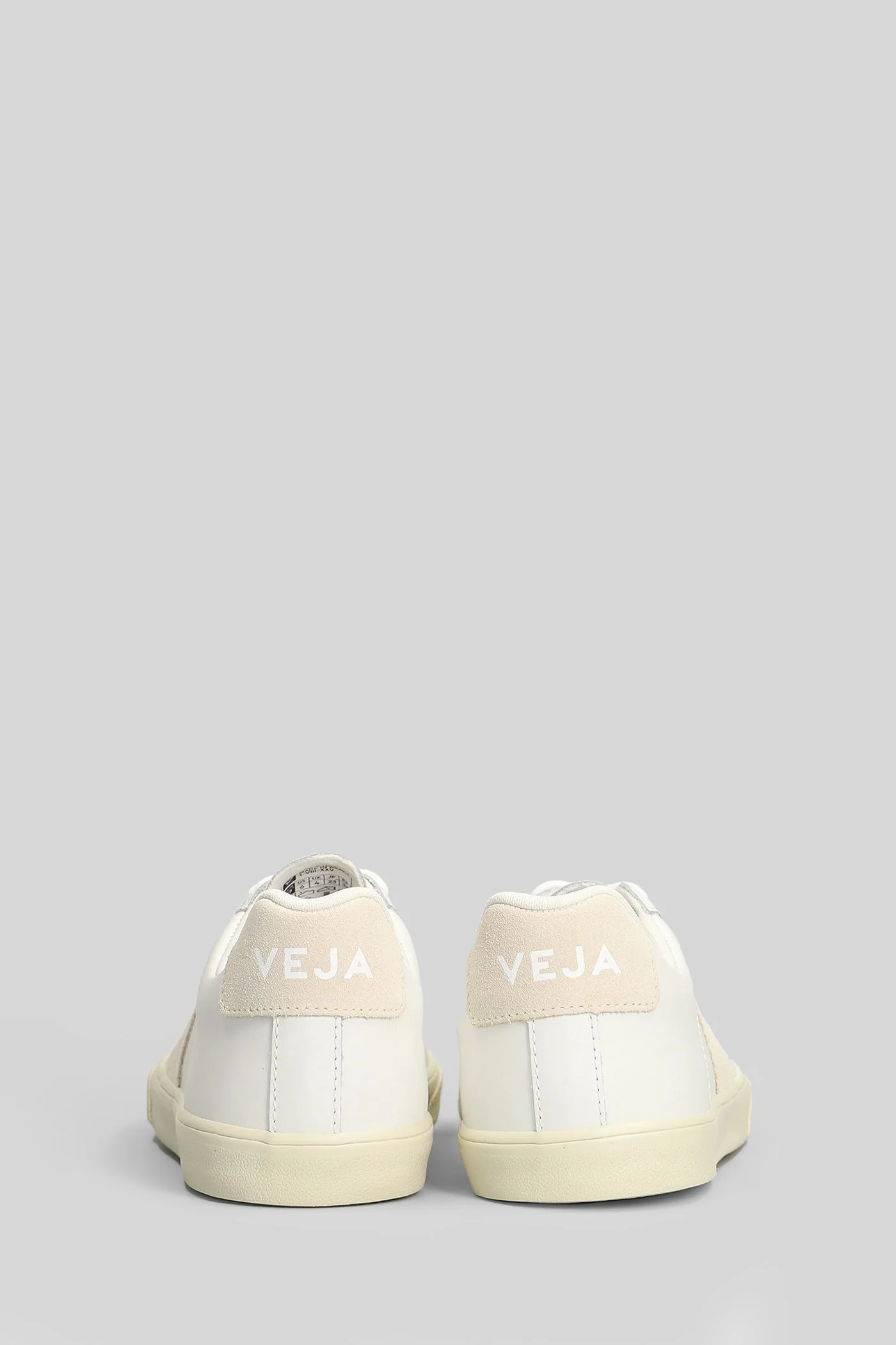 Esplar Logo Sneakers in white leather - Image 4