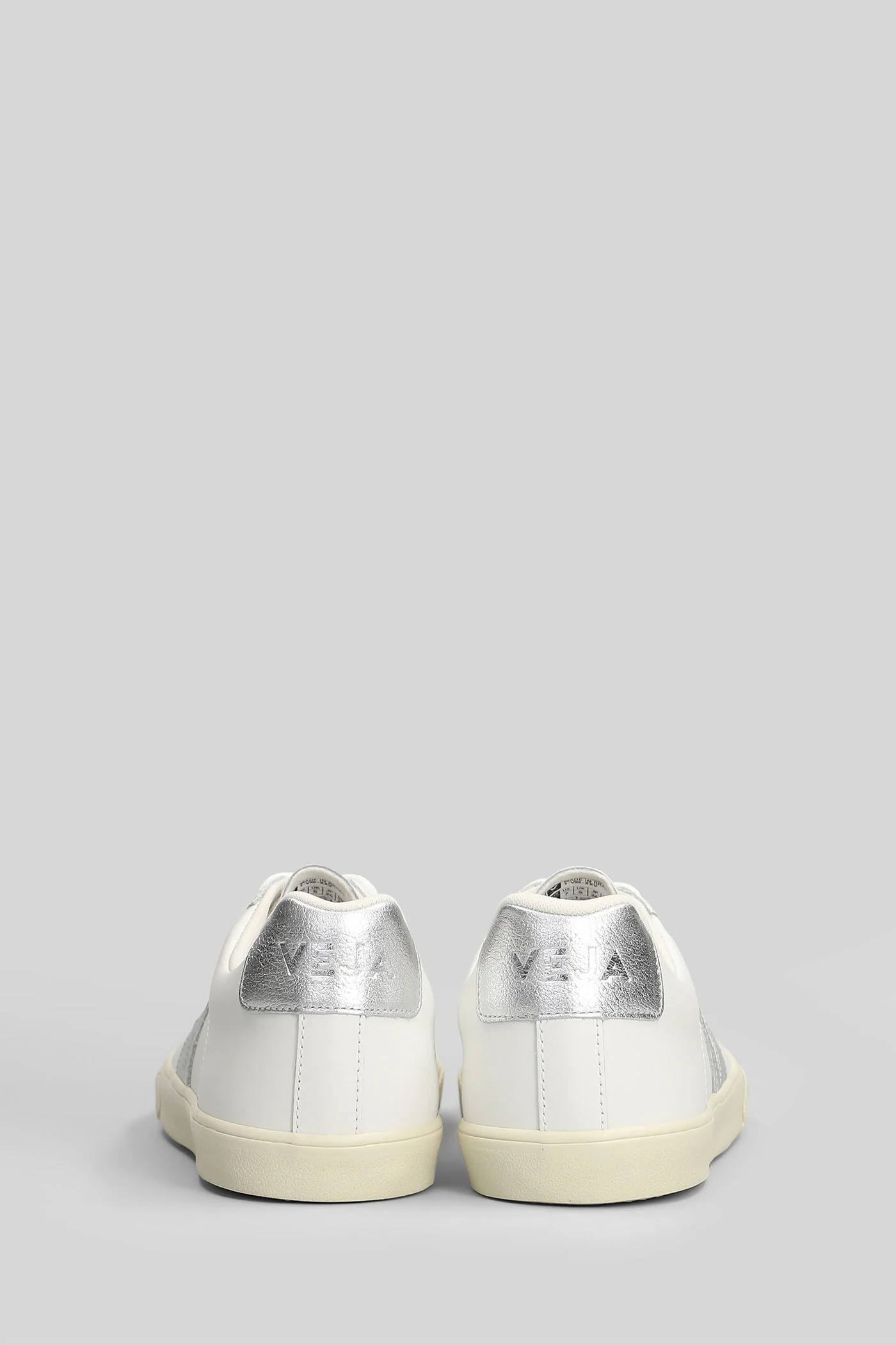Esplar Logo Sneakers in white leather - Image 4
