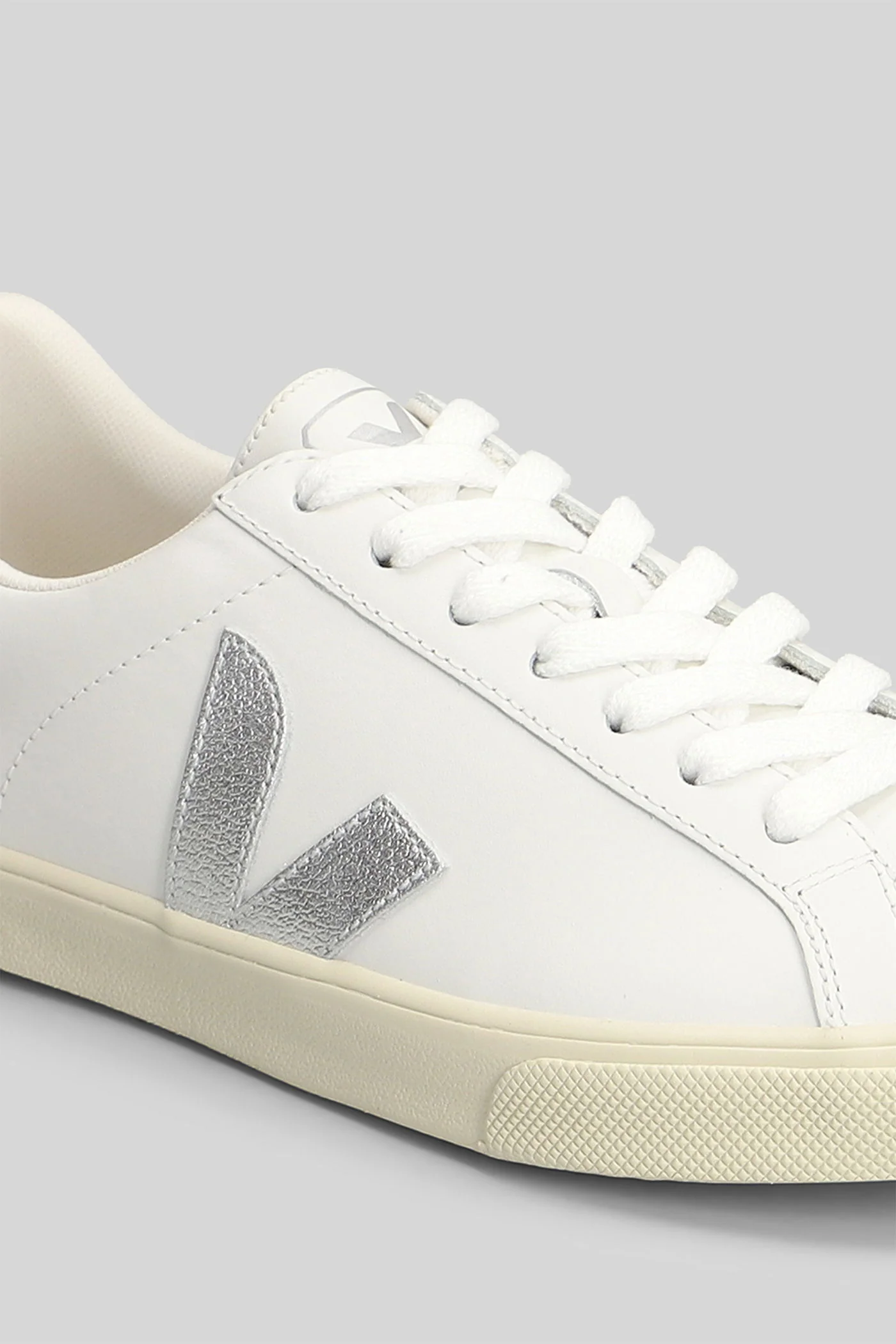 Esplar Logo Sneakers in white leather - Image 5