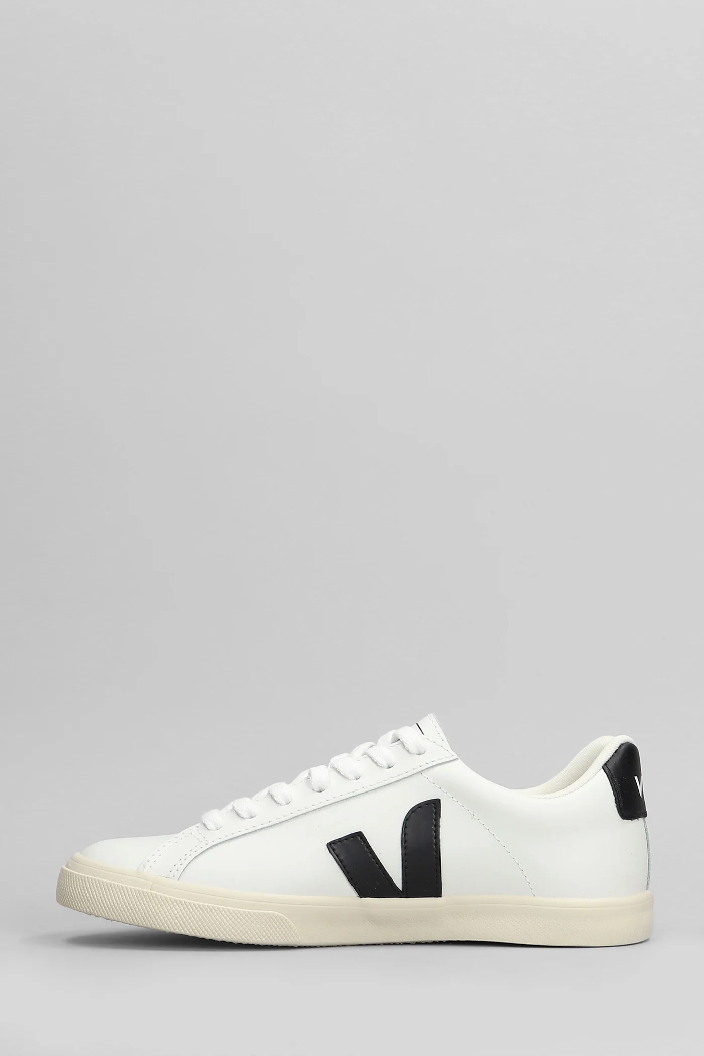 Esplar Sneakers in white leather - Image 3