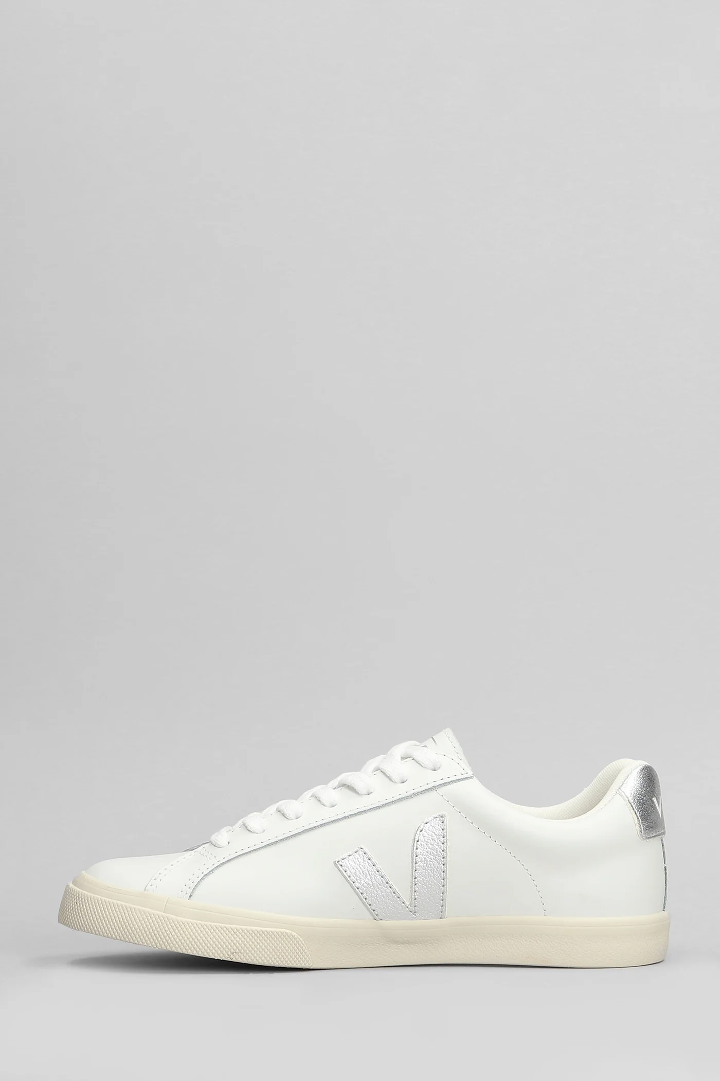 Esplar Sneakers in white leather - Image 3
