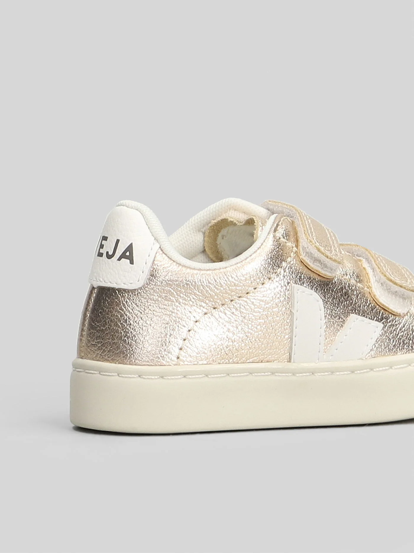 Esplar Sneakers in platinum leather - Image 5