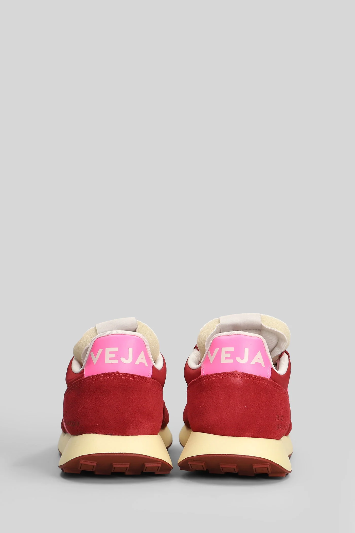 Rio Branco II Sneakers in red Suede and fabric - Image 4