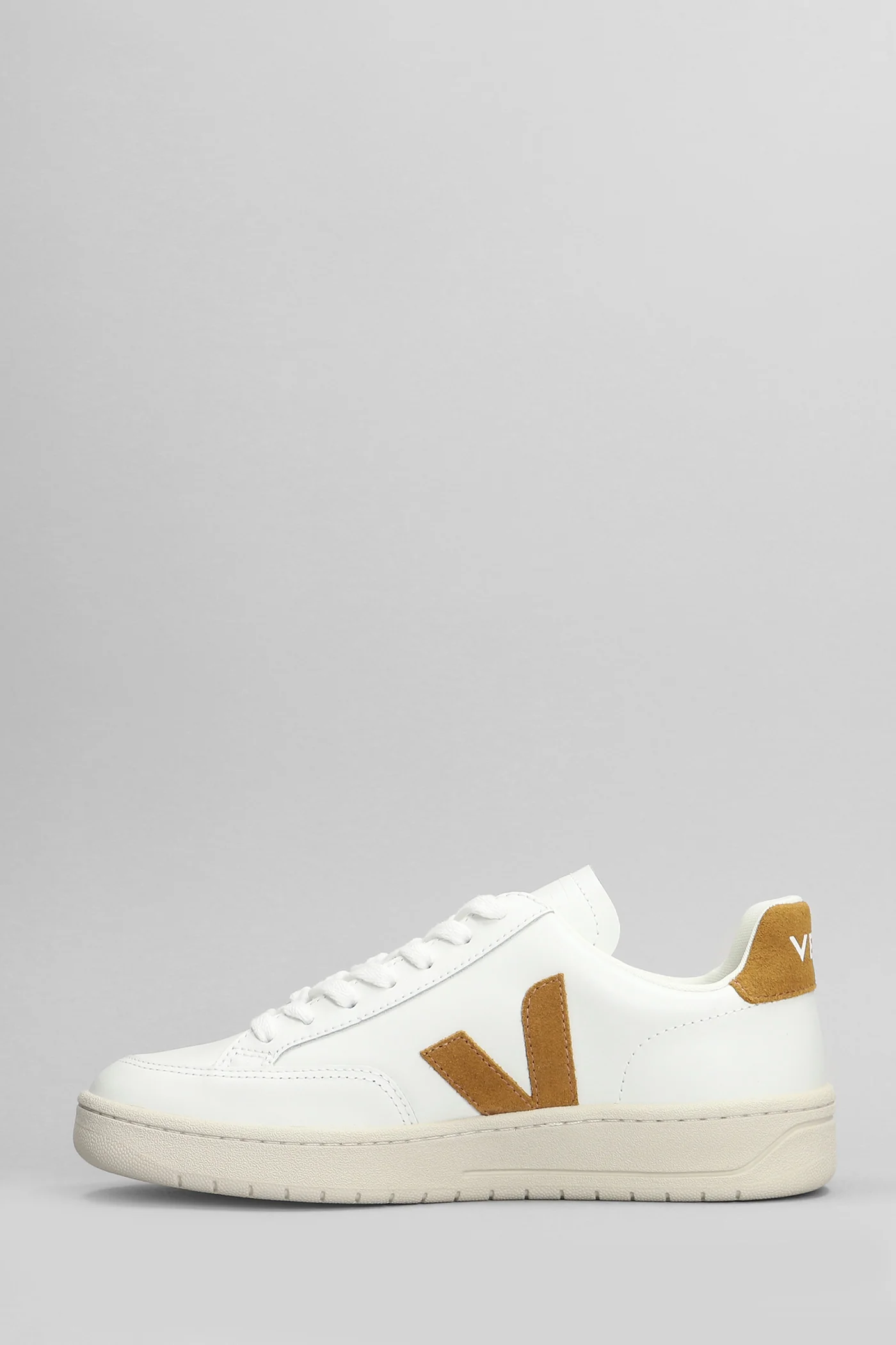 V-12 Sneakers in white leather - Image 3