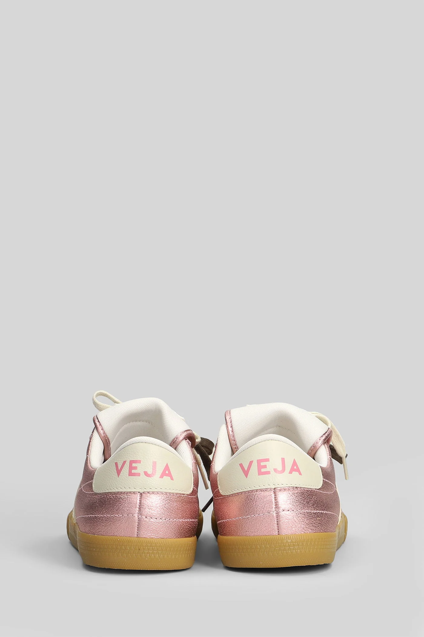 Panenka Sneakers in rose-pink leather - Image 4