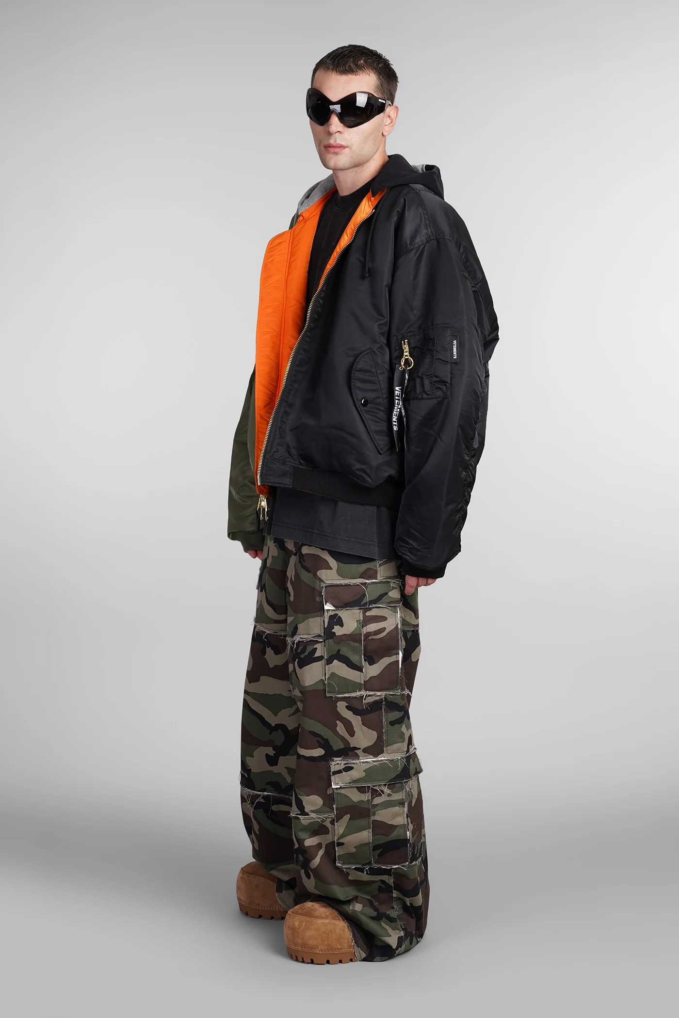 Pants in camouflage cotton - Image 2