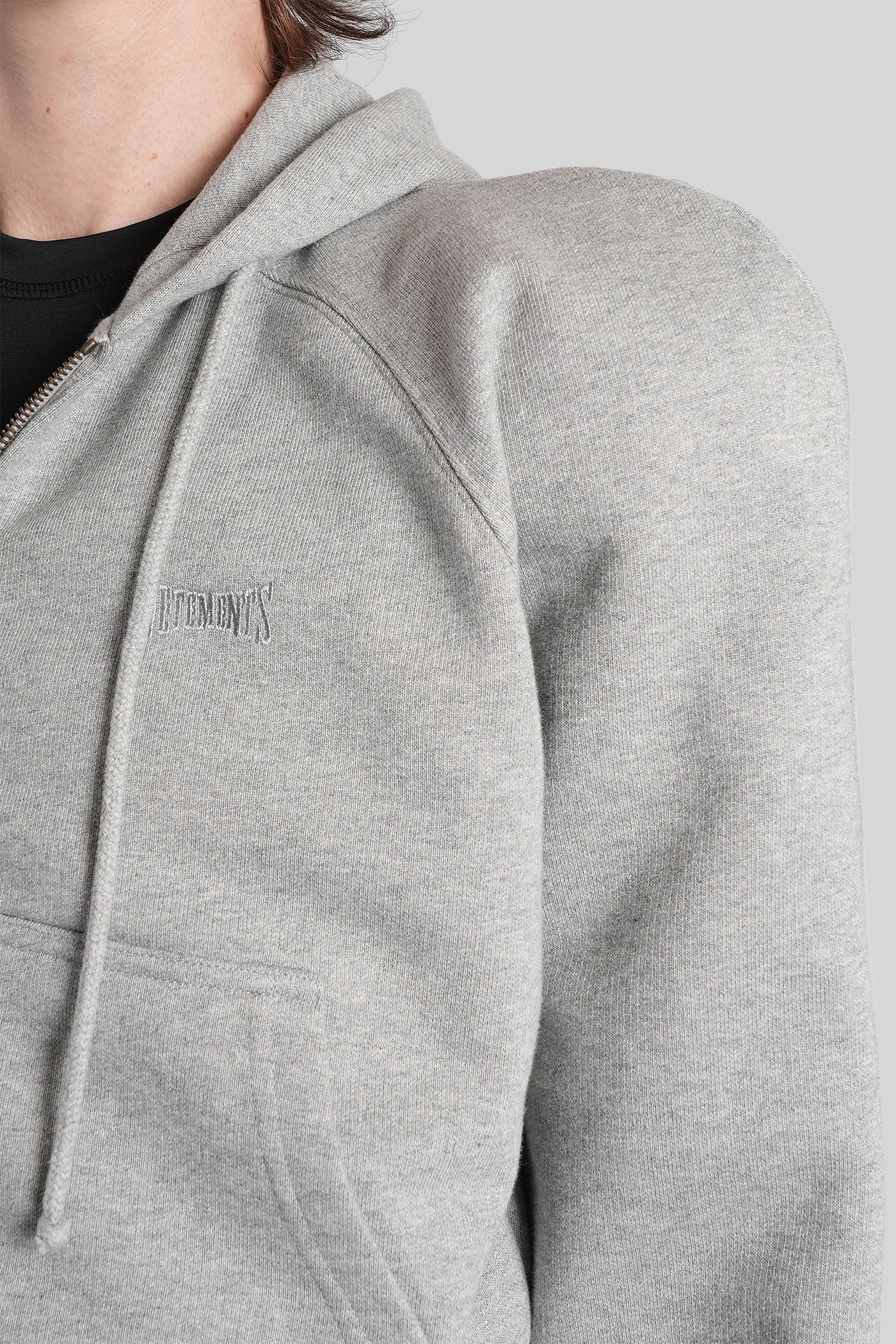 Sweatshirt in grey cotton - Image 5