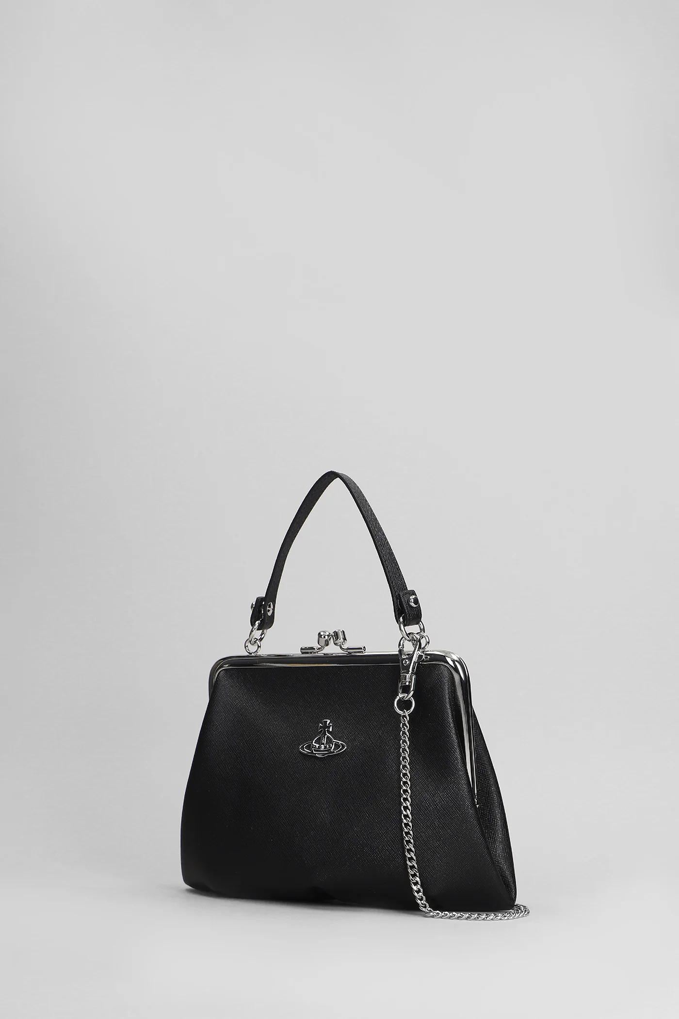 Granny Hand bag in black Polyuretan - Image 2