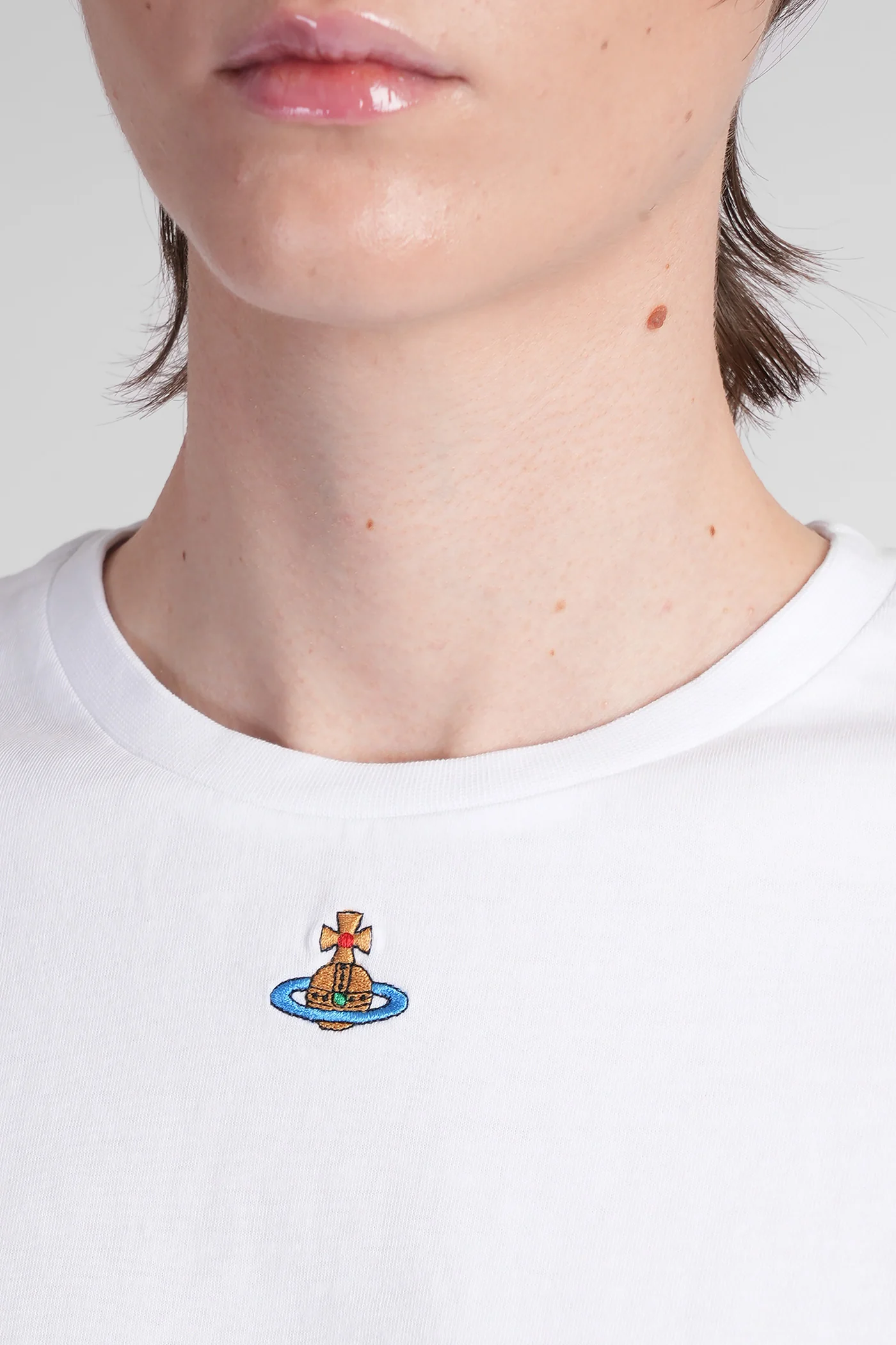 Orb peru tee T-Shirt in white cotton - Image 4