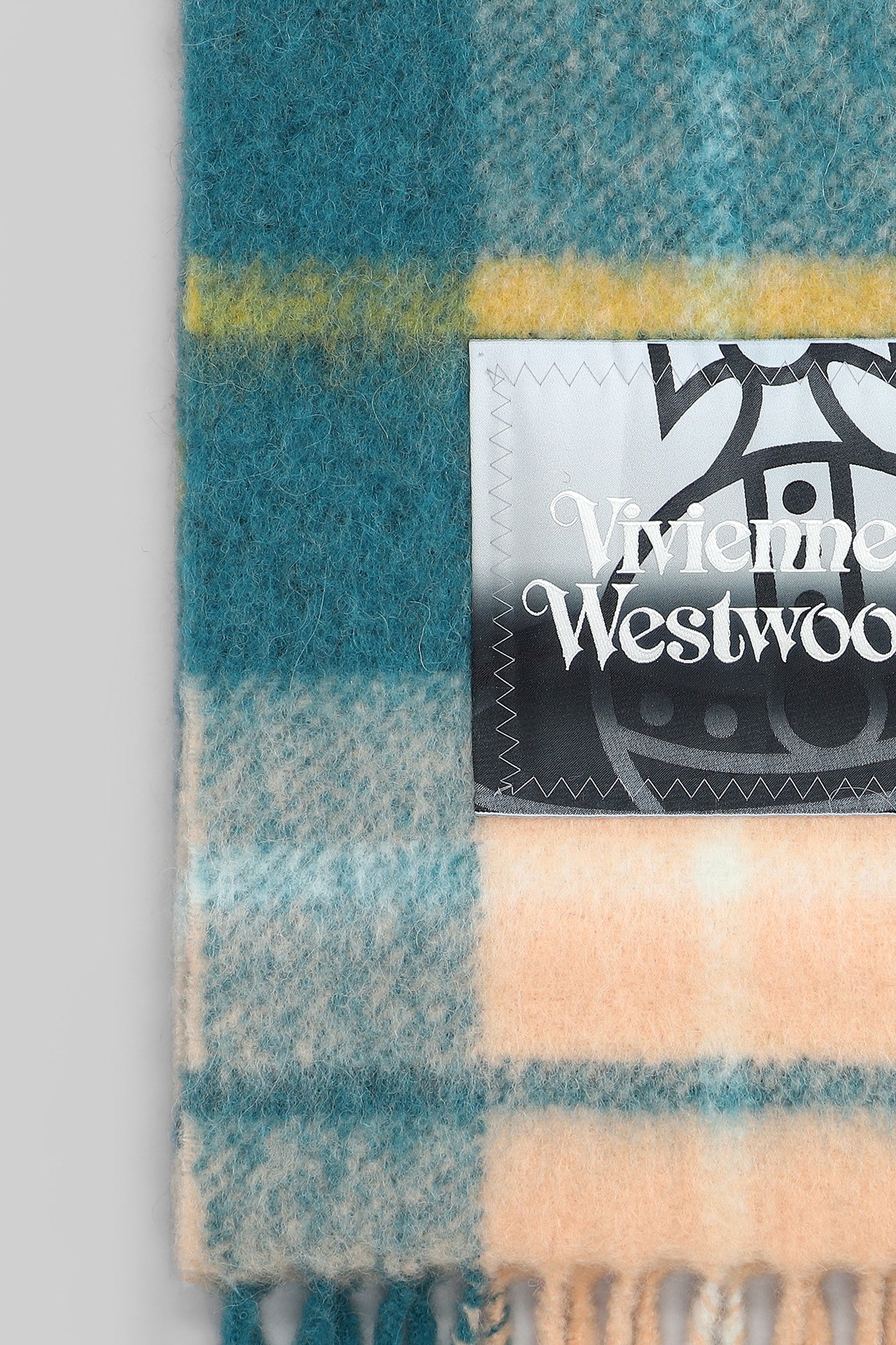 Scarve in green wool - Image 2