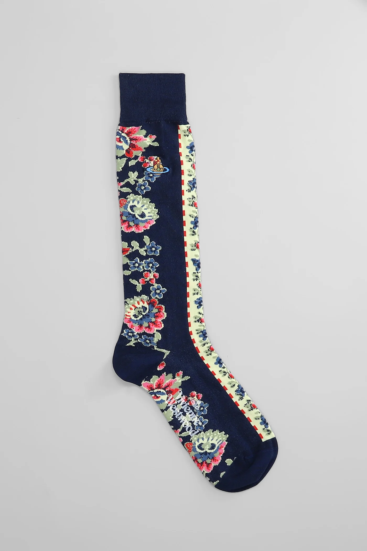 Socks in blue polyamide - Image 2