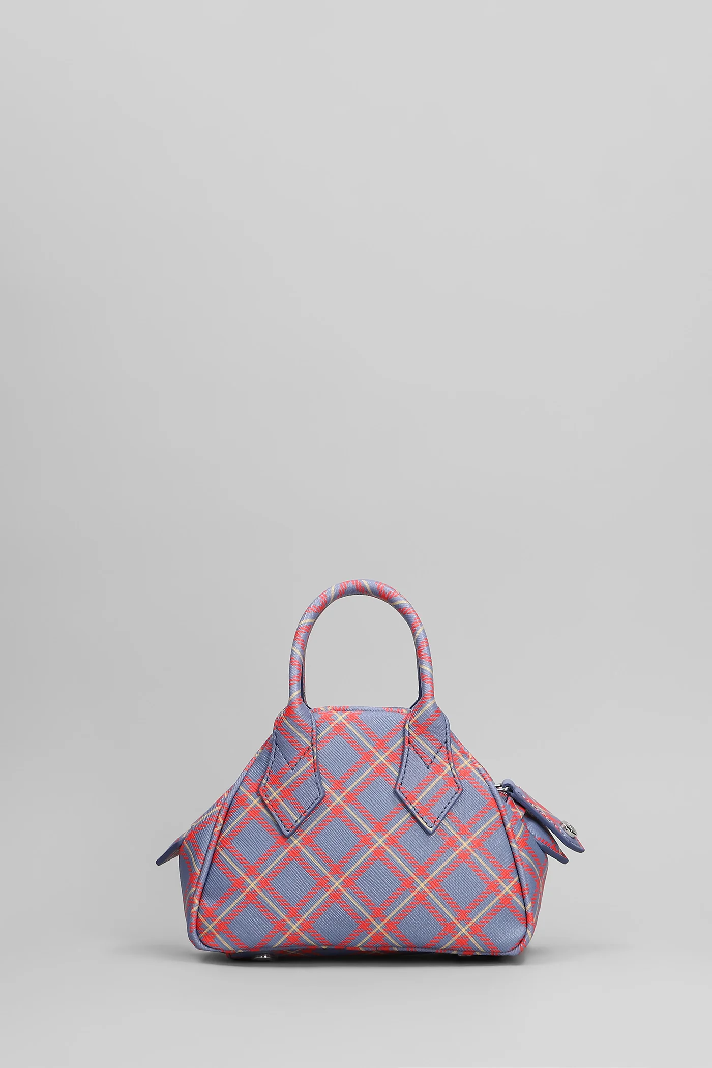 Yasmine mini Hand bag in Lilla Polyuretan - Image 3