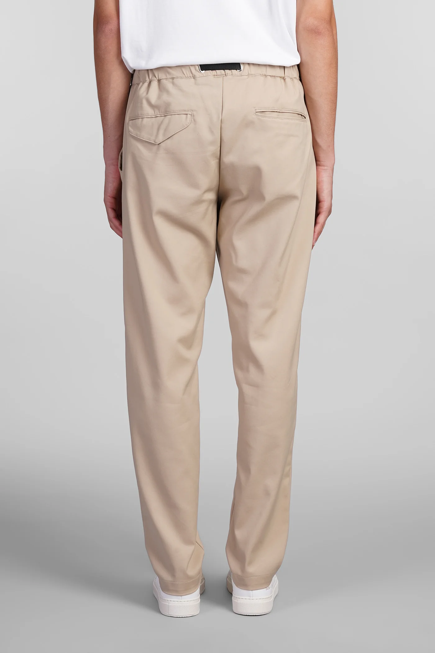 Pants in beige cotton - Image 3