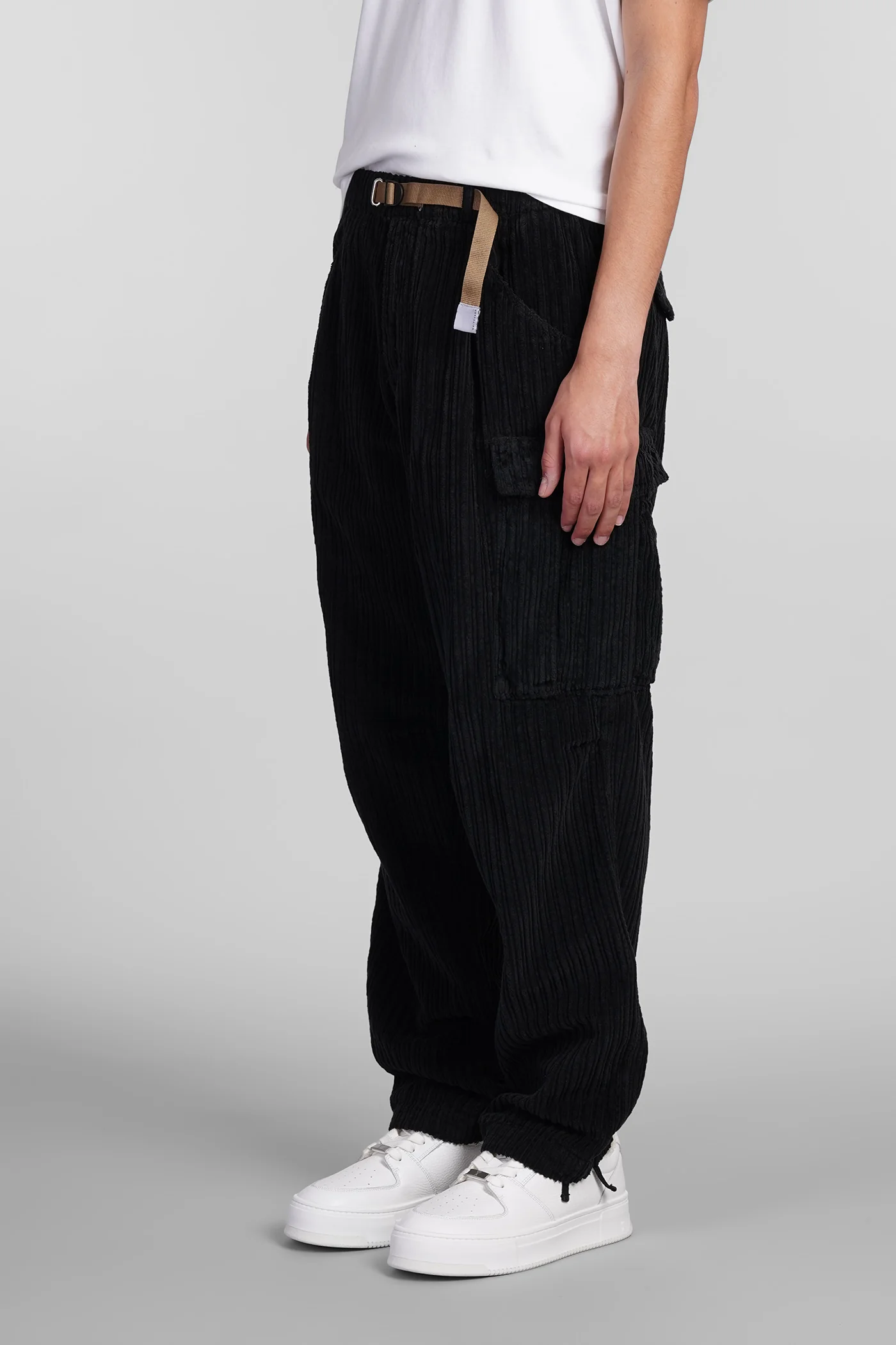 Pants in black cotton - Image 4