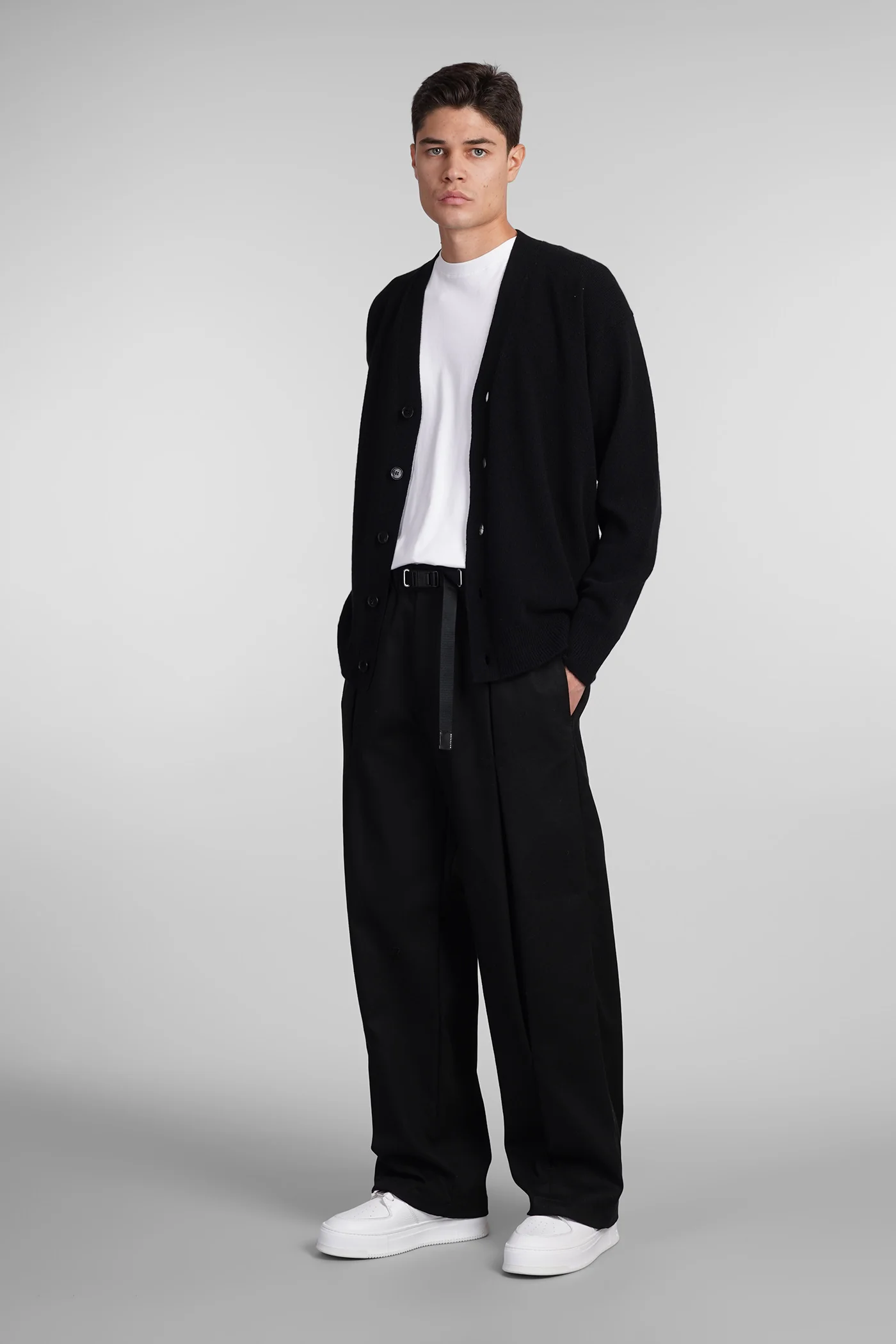 Pants in black cotton - Image 2
