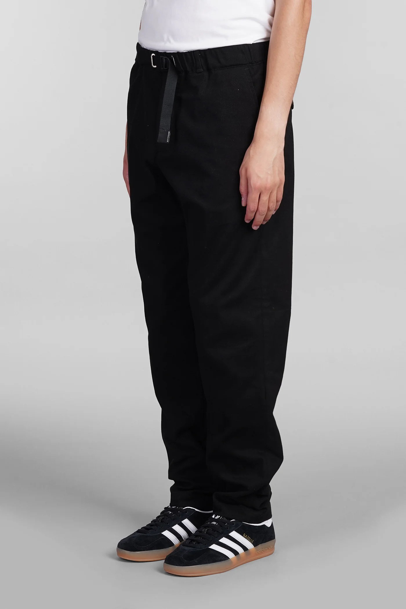 Pants in black cotton - Image 4