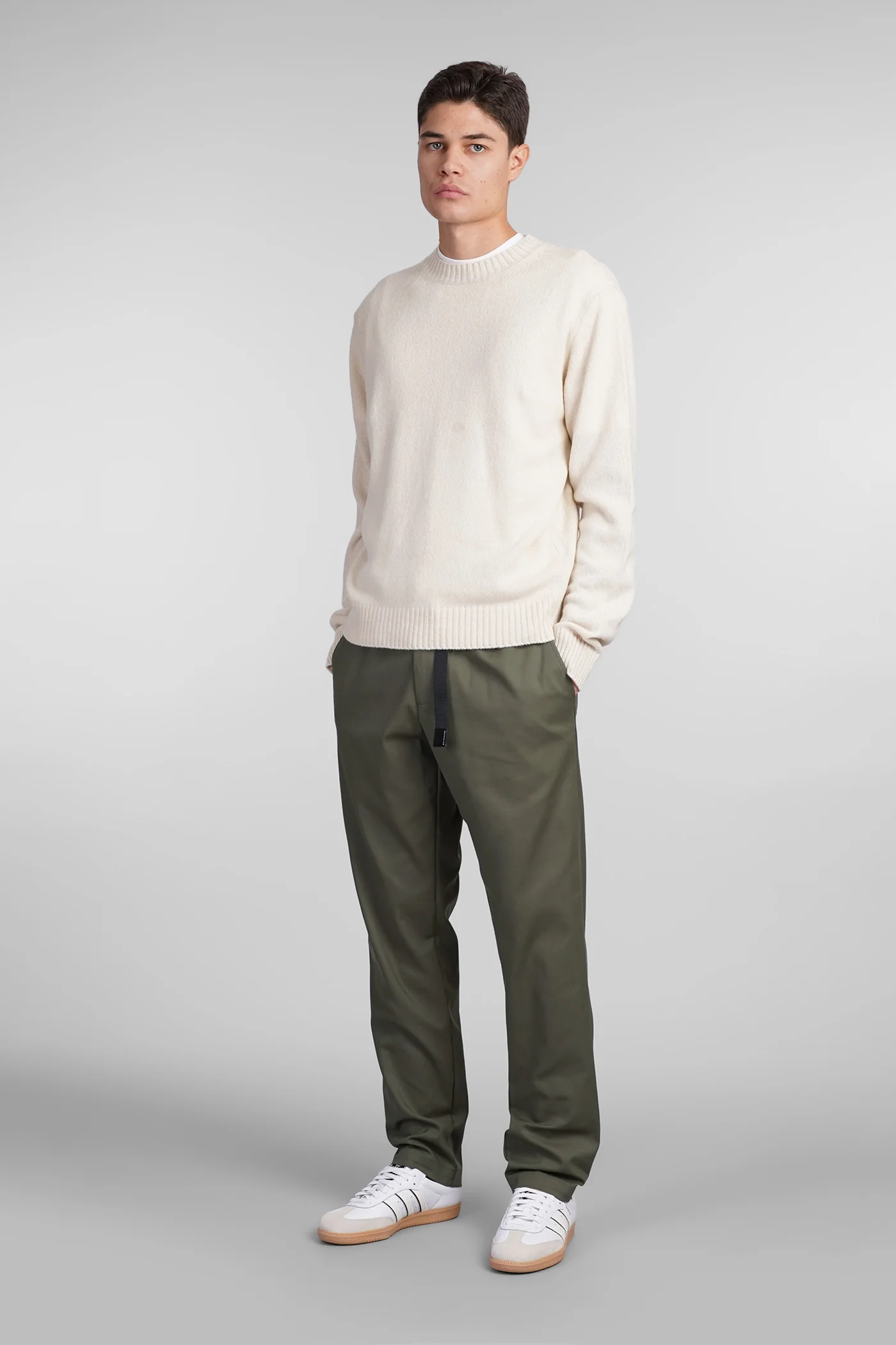 Pants in green cotton - Image 2