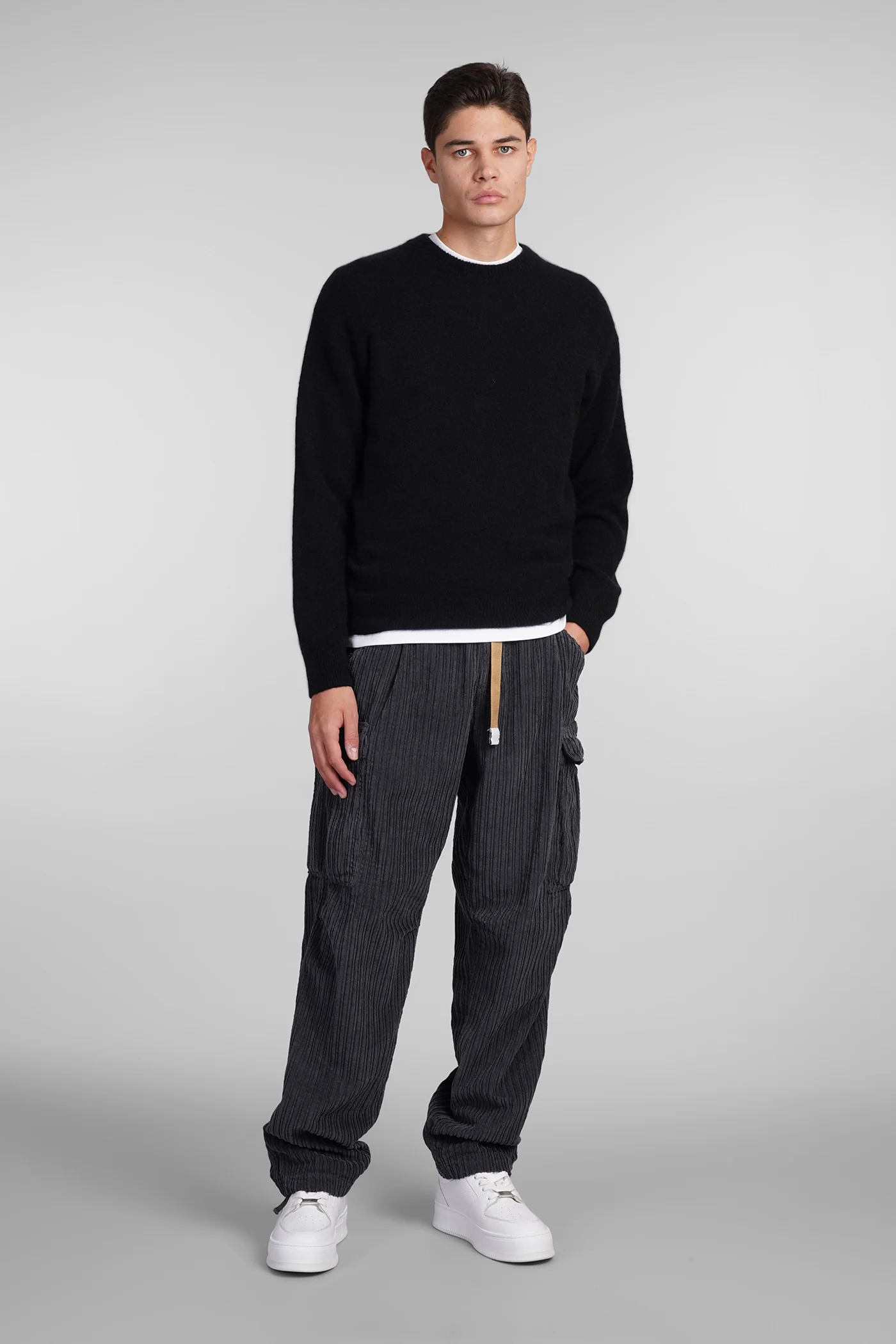 Pants in grey cotton - Image 2