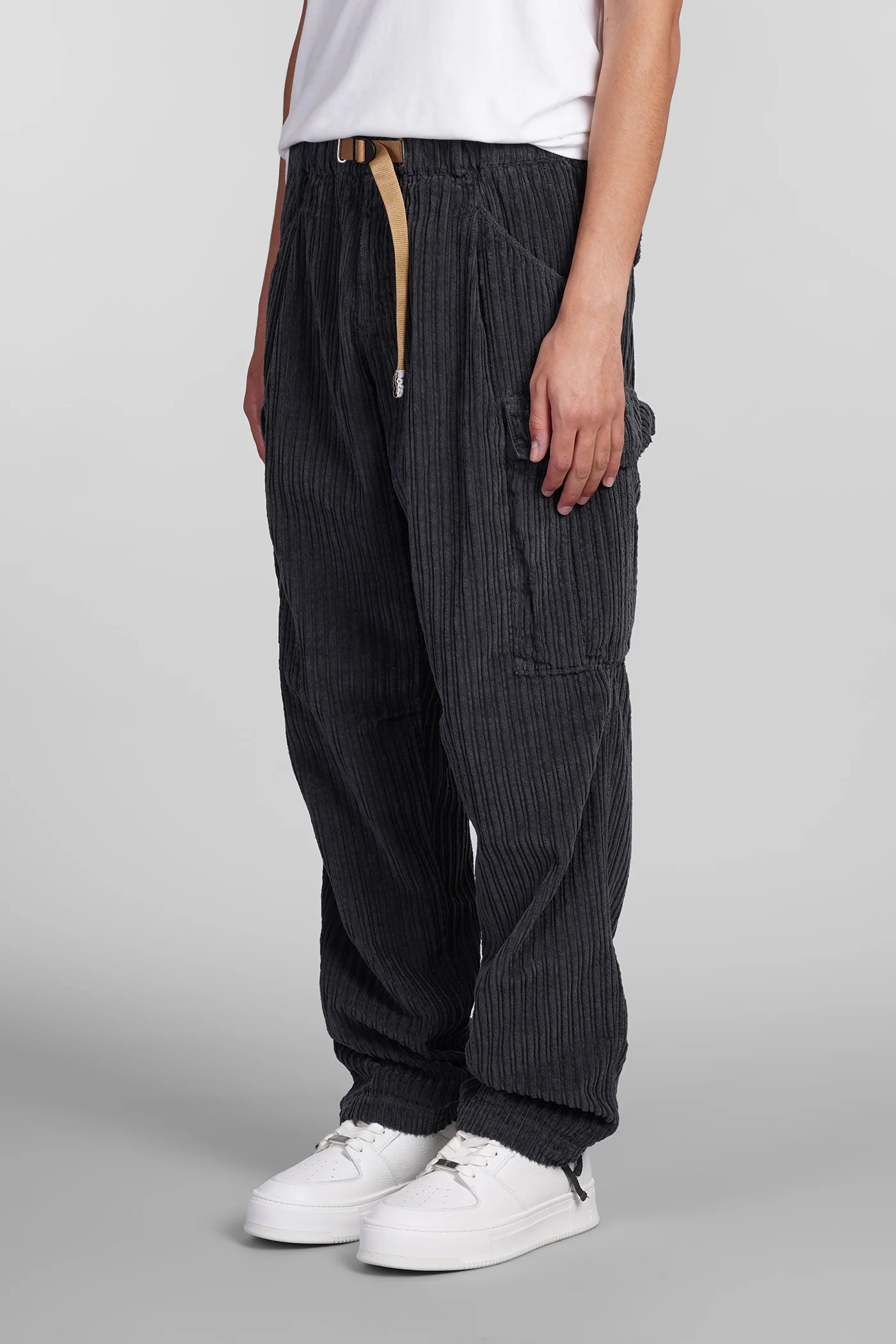 Pants in grey cotton - Image 4