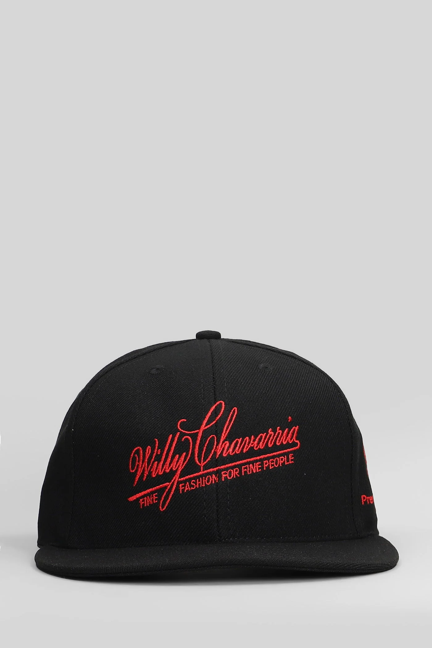 Hats in black cotton