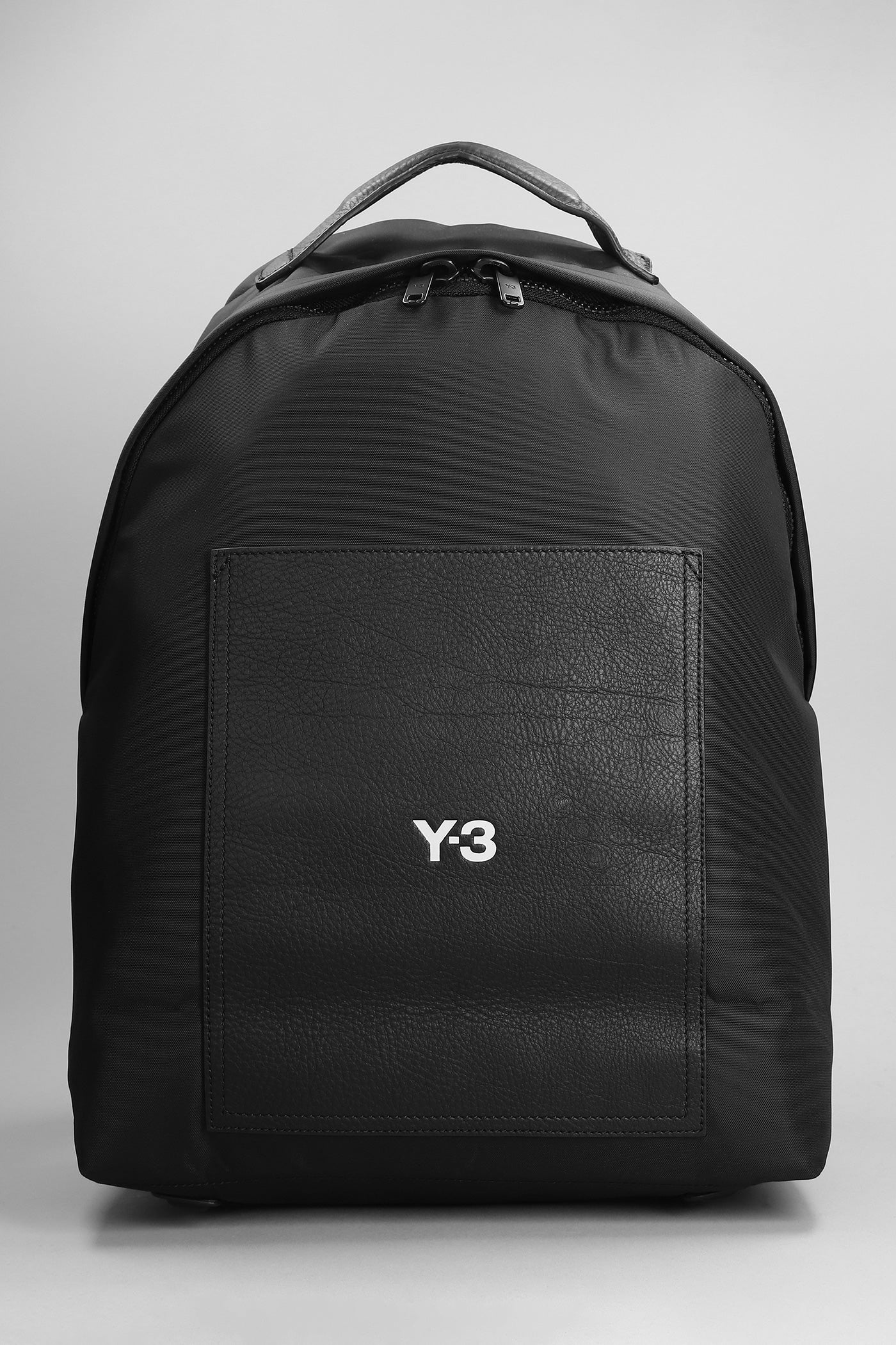 Backpack in black polyamide