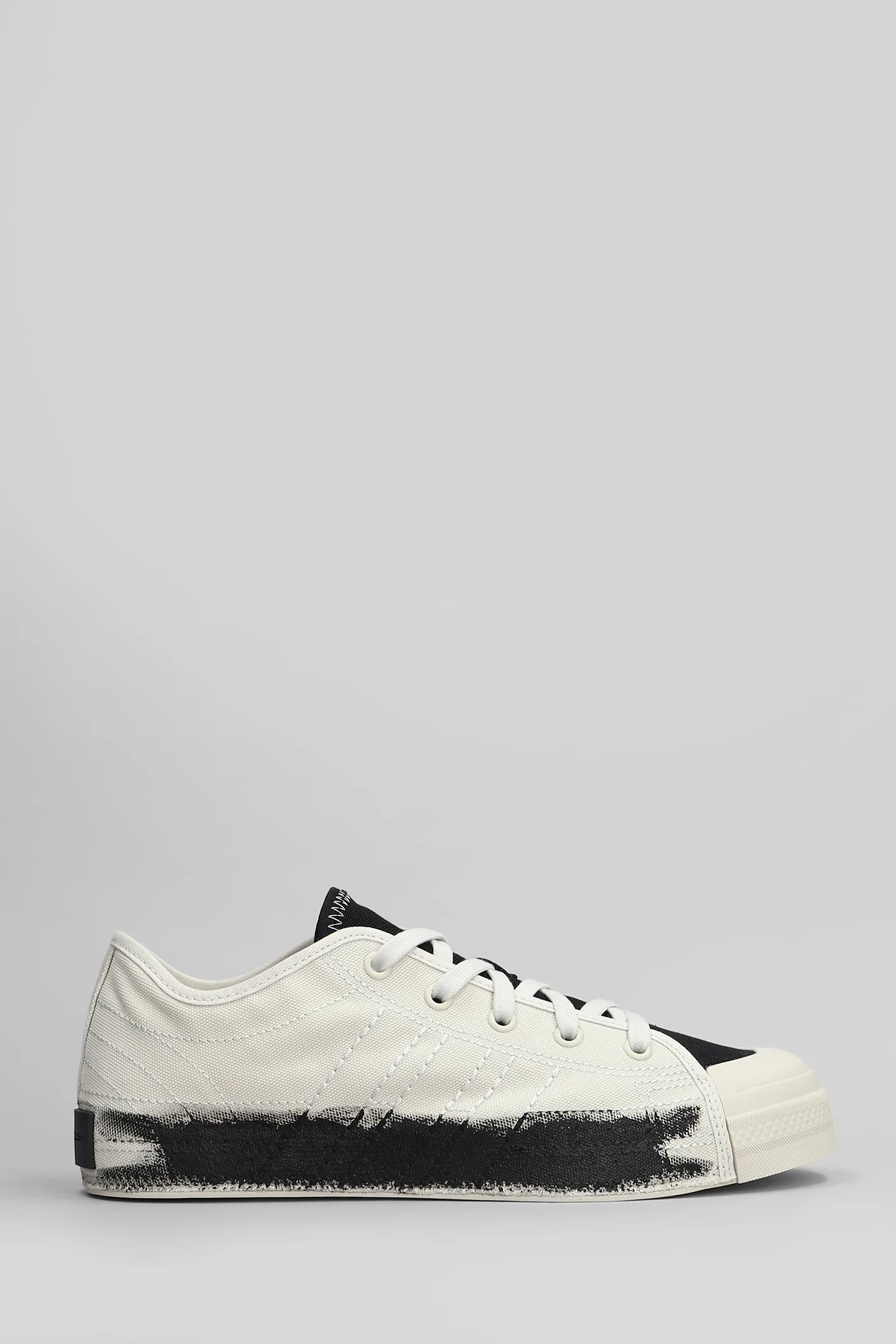 Nizza low Sneakers in beige fabric