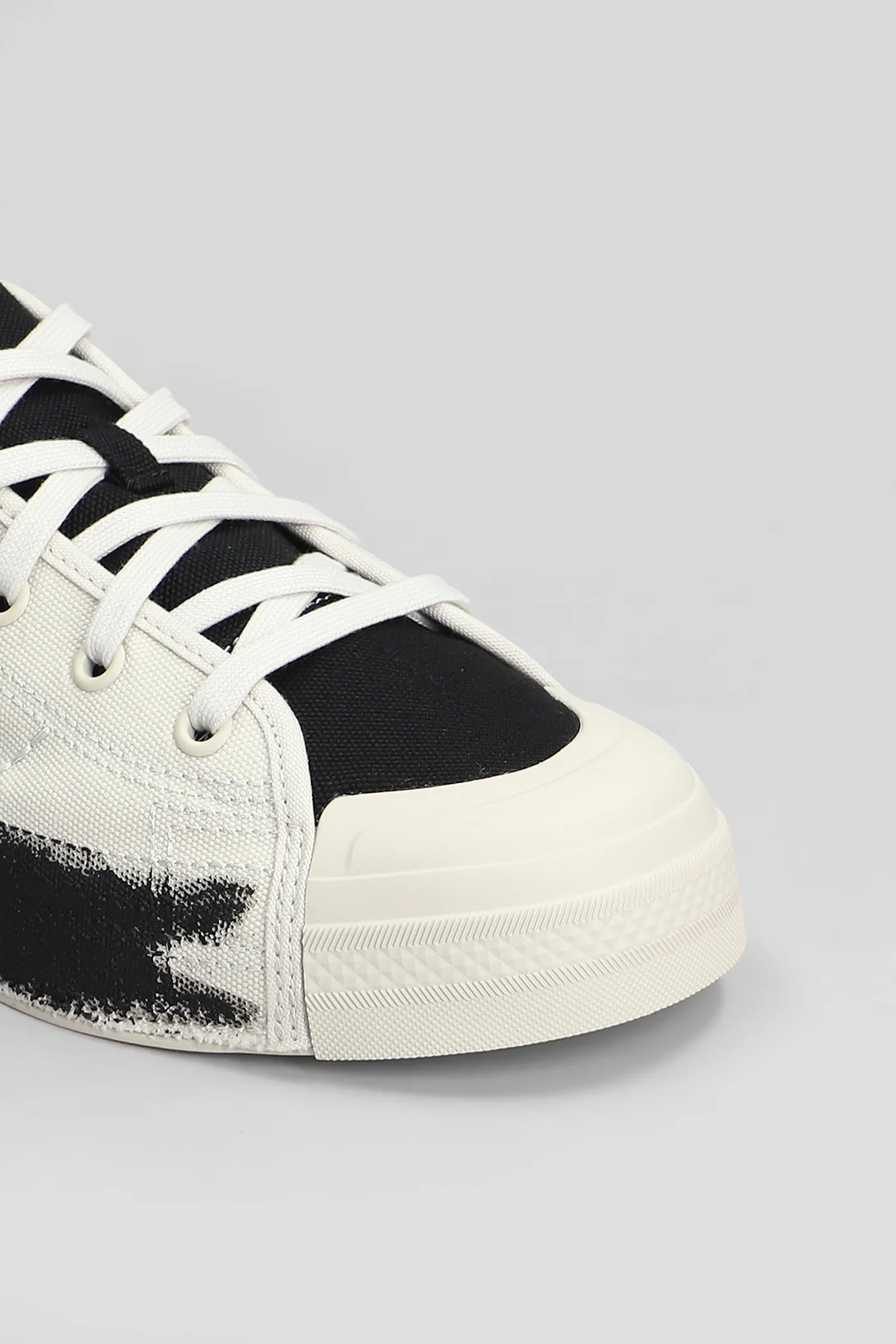 Nizza low Sneakers in beige fabric - Image 5