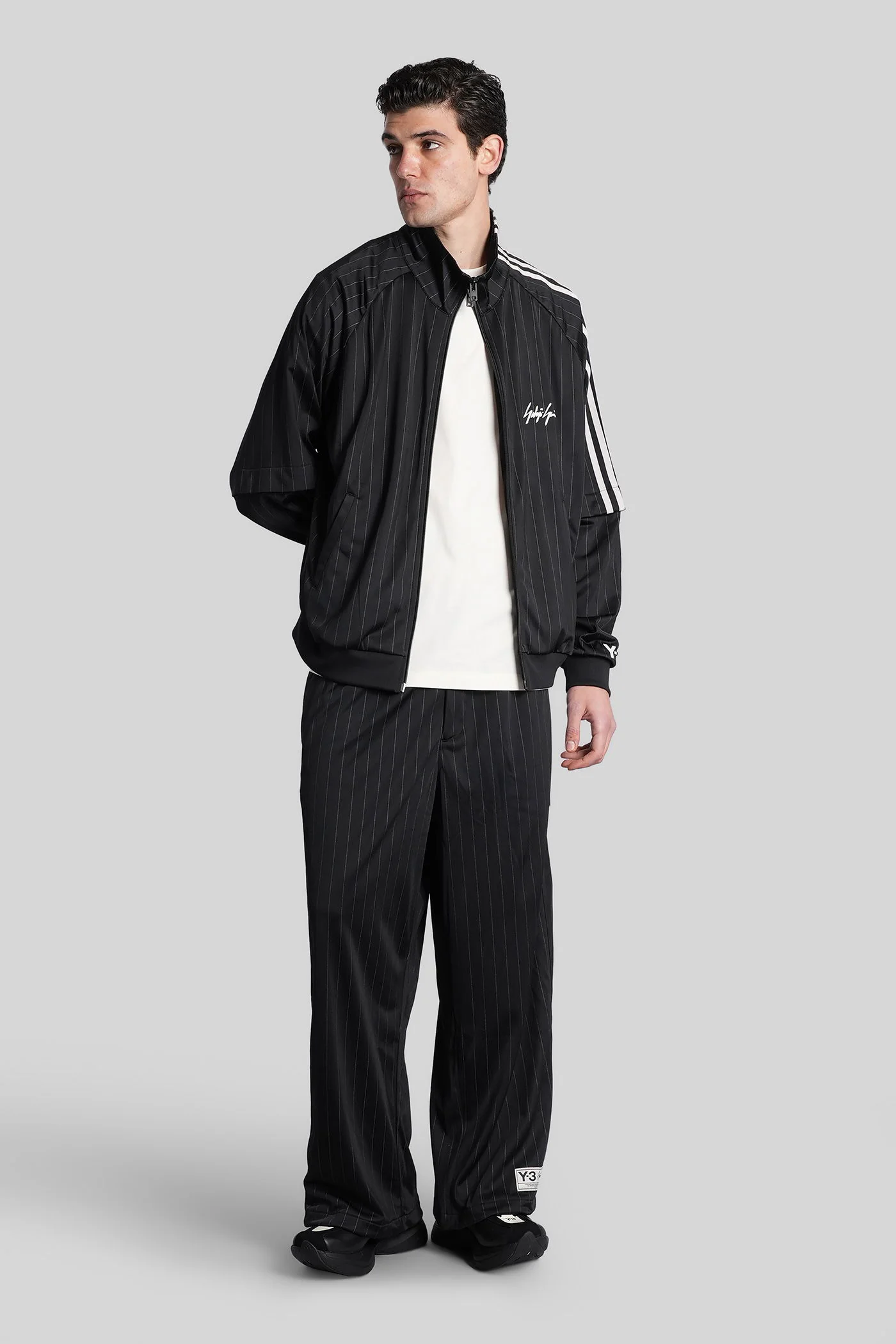 Pants in black polyester - Image 2