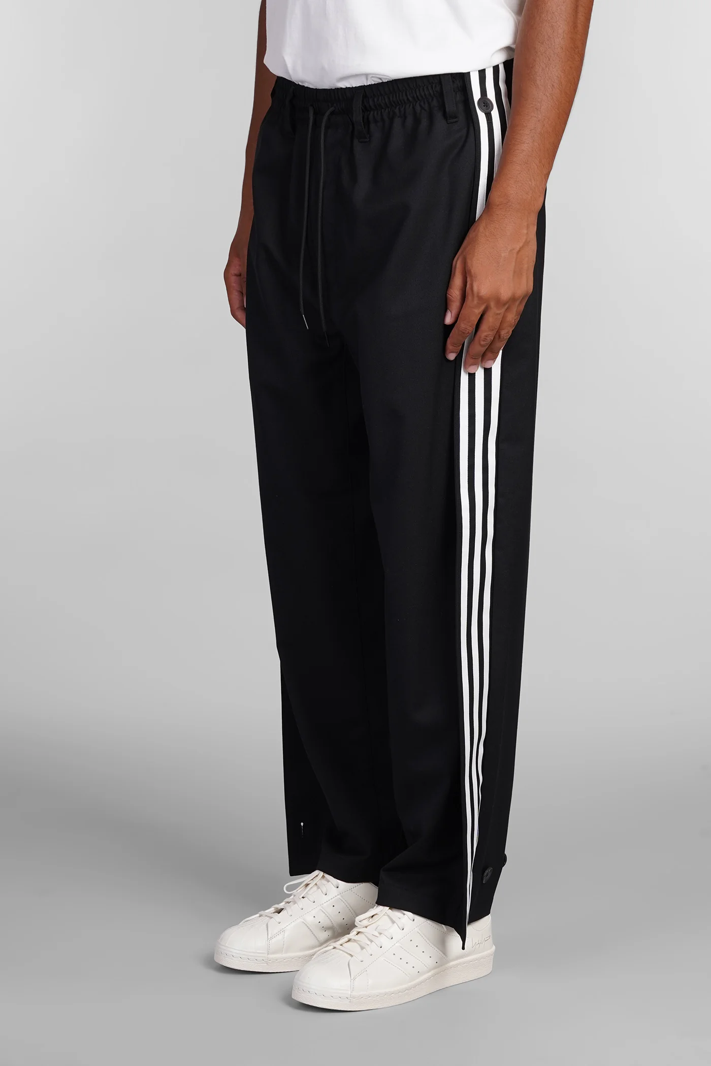 Pants in black polyester - Image 4