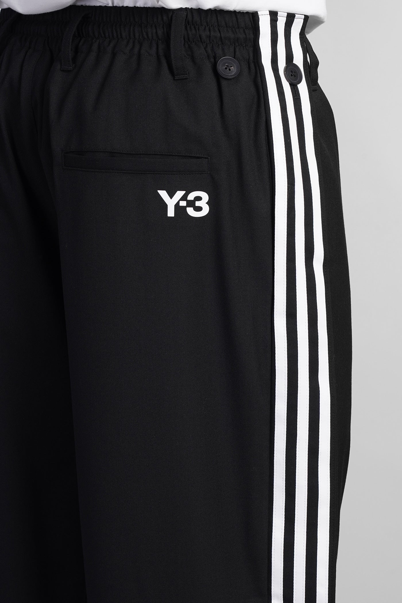 Pants in black polyester - Image 5