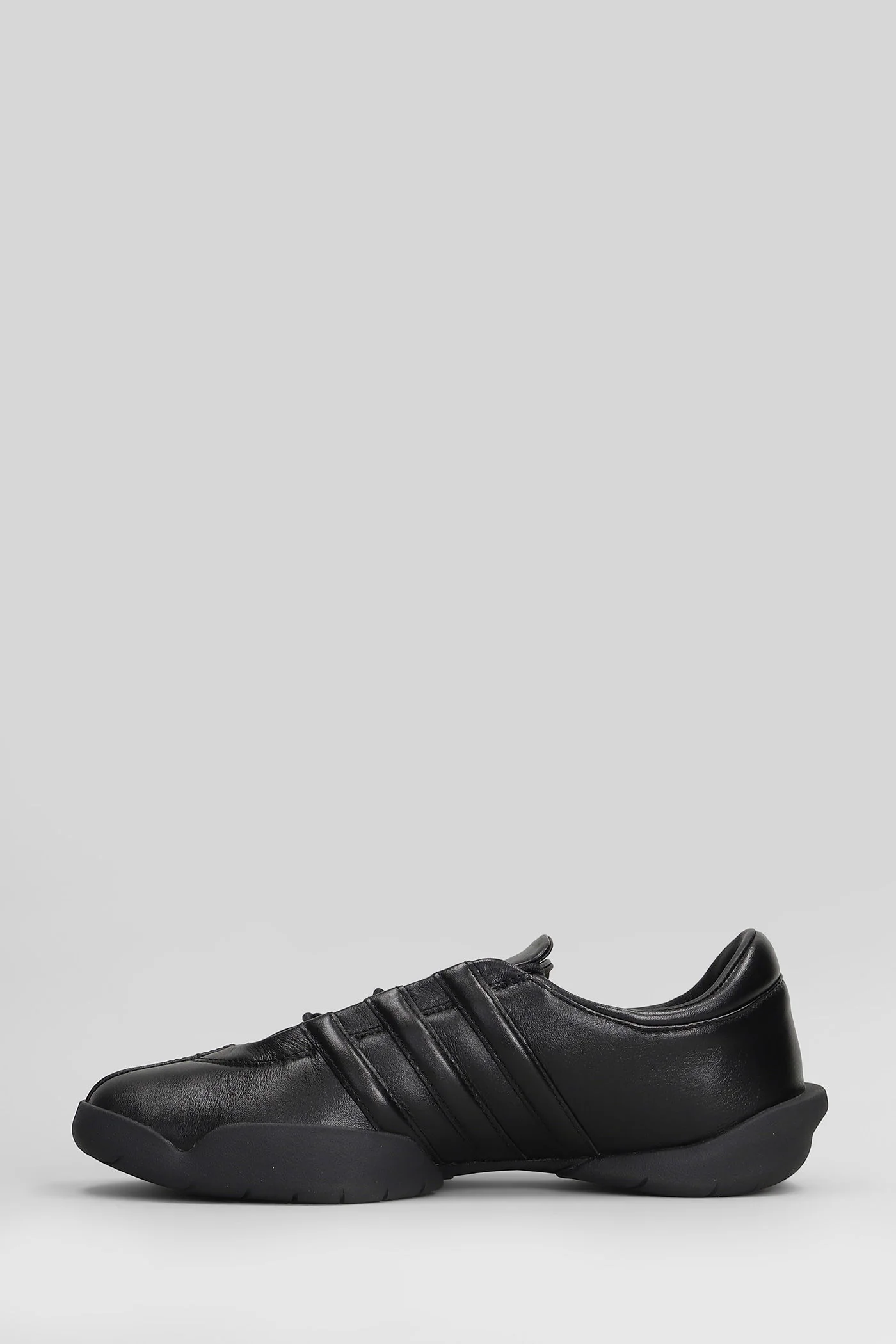 Regu Sneakers in black leather - Image 3