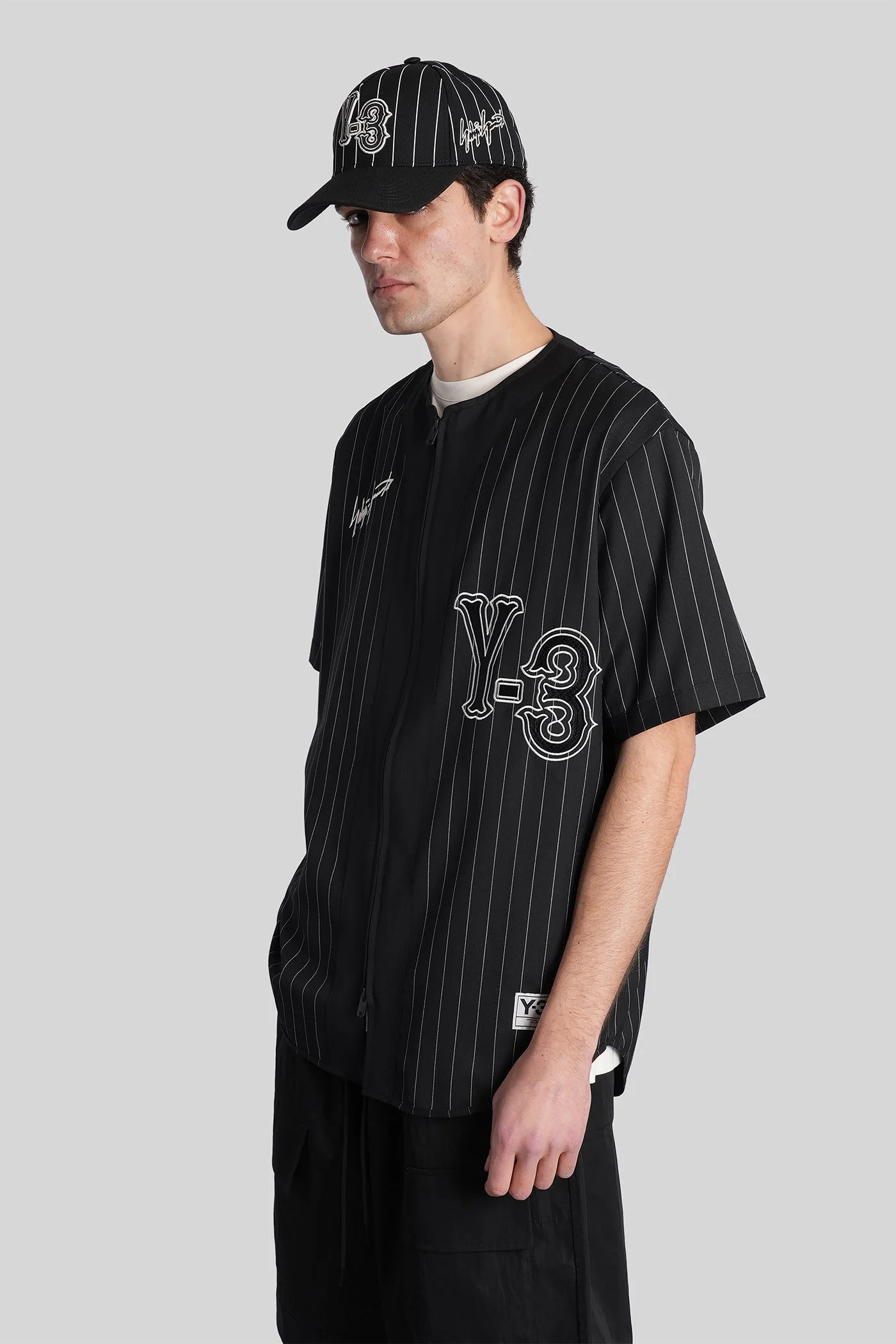 Shirt in black polyester - Image 4